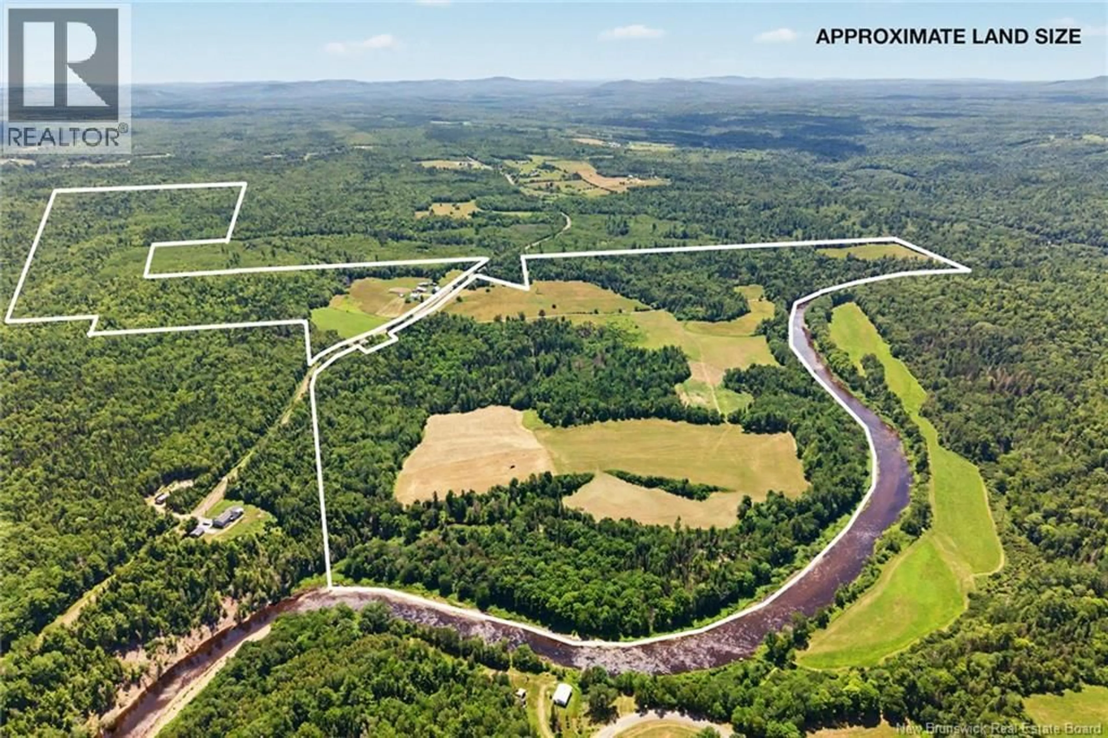 A pic from outside/outdoor area/front of a property/back of a property/a pic from drone, water/lake/river/ocean view for 437 MILL SETTLEMENT ROAD, Hoyt New Brunswick E2V2Y3