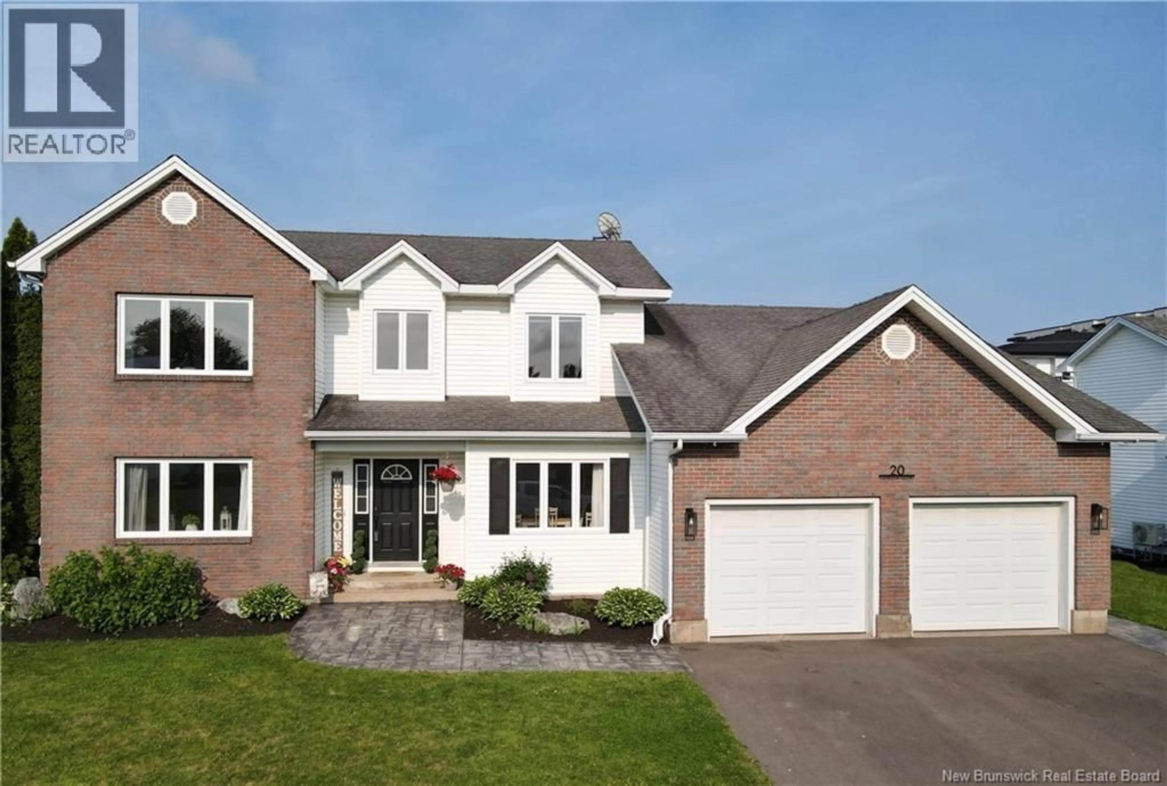 Home with brick exterior material, street for 20 VANESSA COURT, Riverview New Brunswick E1B4W7
