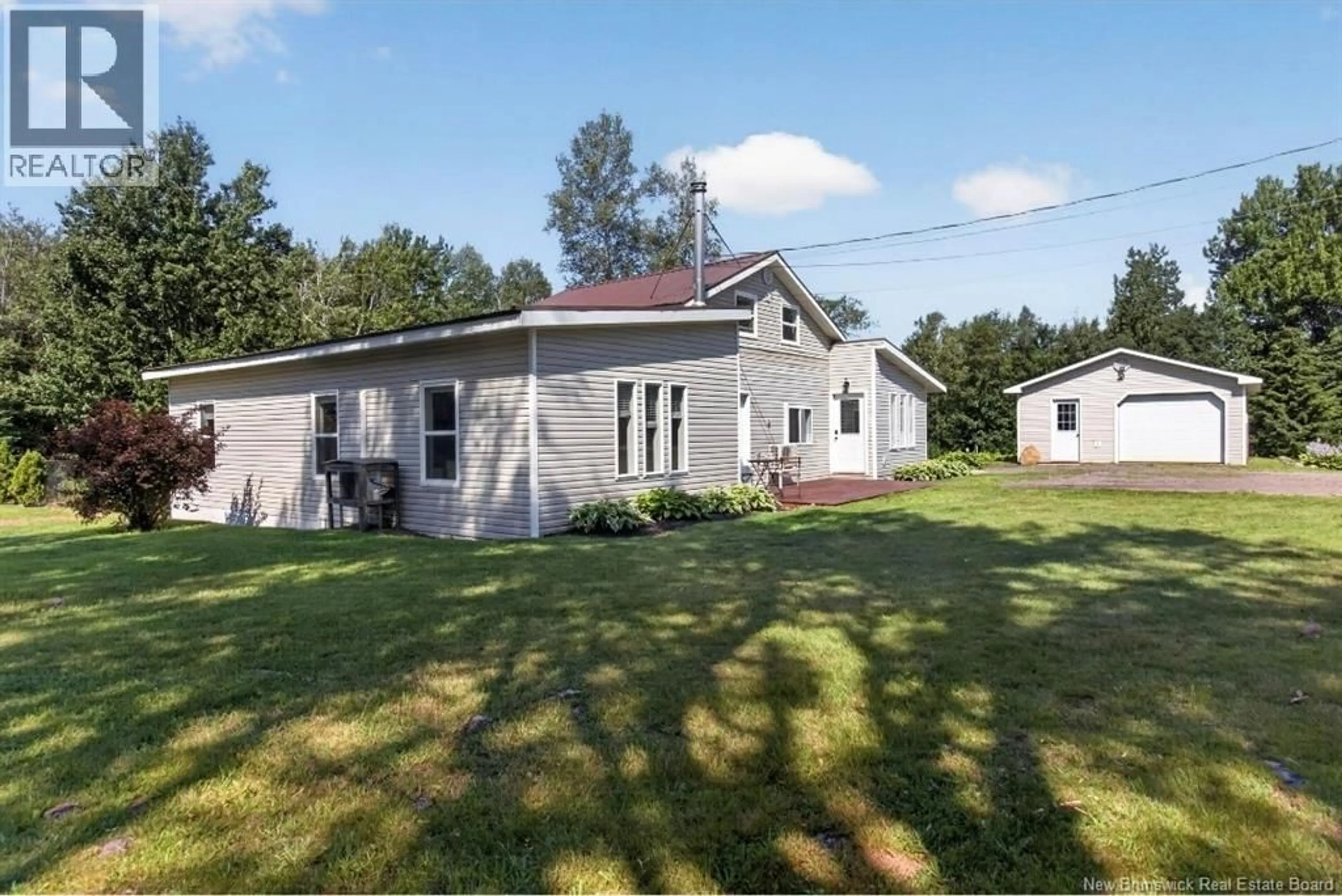A pic from outside/outdoor area/front of a property/back of a property/a pic from drone, unknown for 1135 PINE GLEN, Pine Glen New Brunswick E1J1R3
