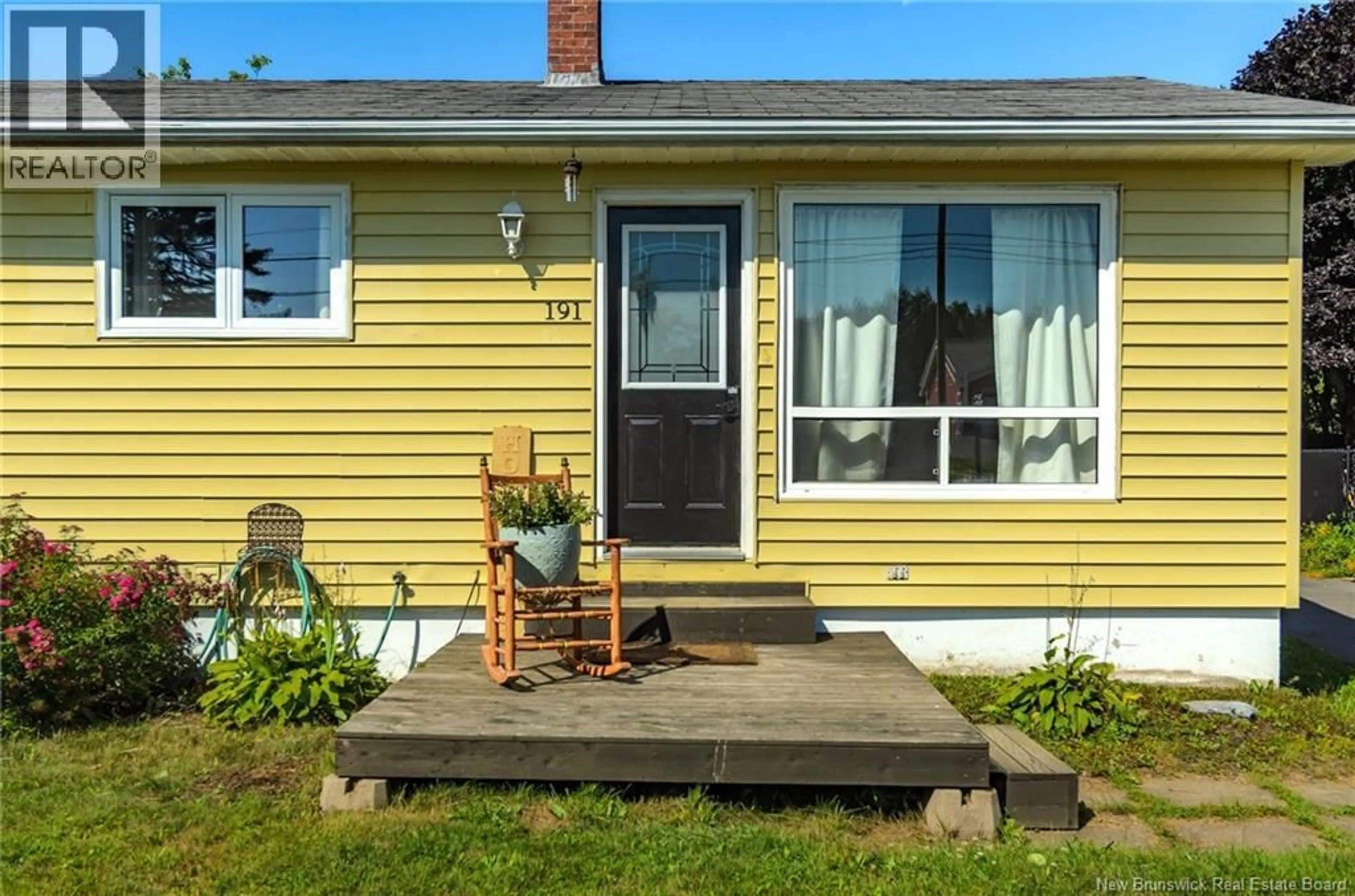 Patio, street for 191 GAULT ROAD, Saint John New Brunswick E2M5G9