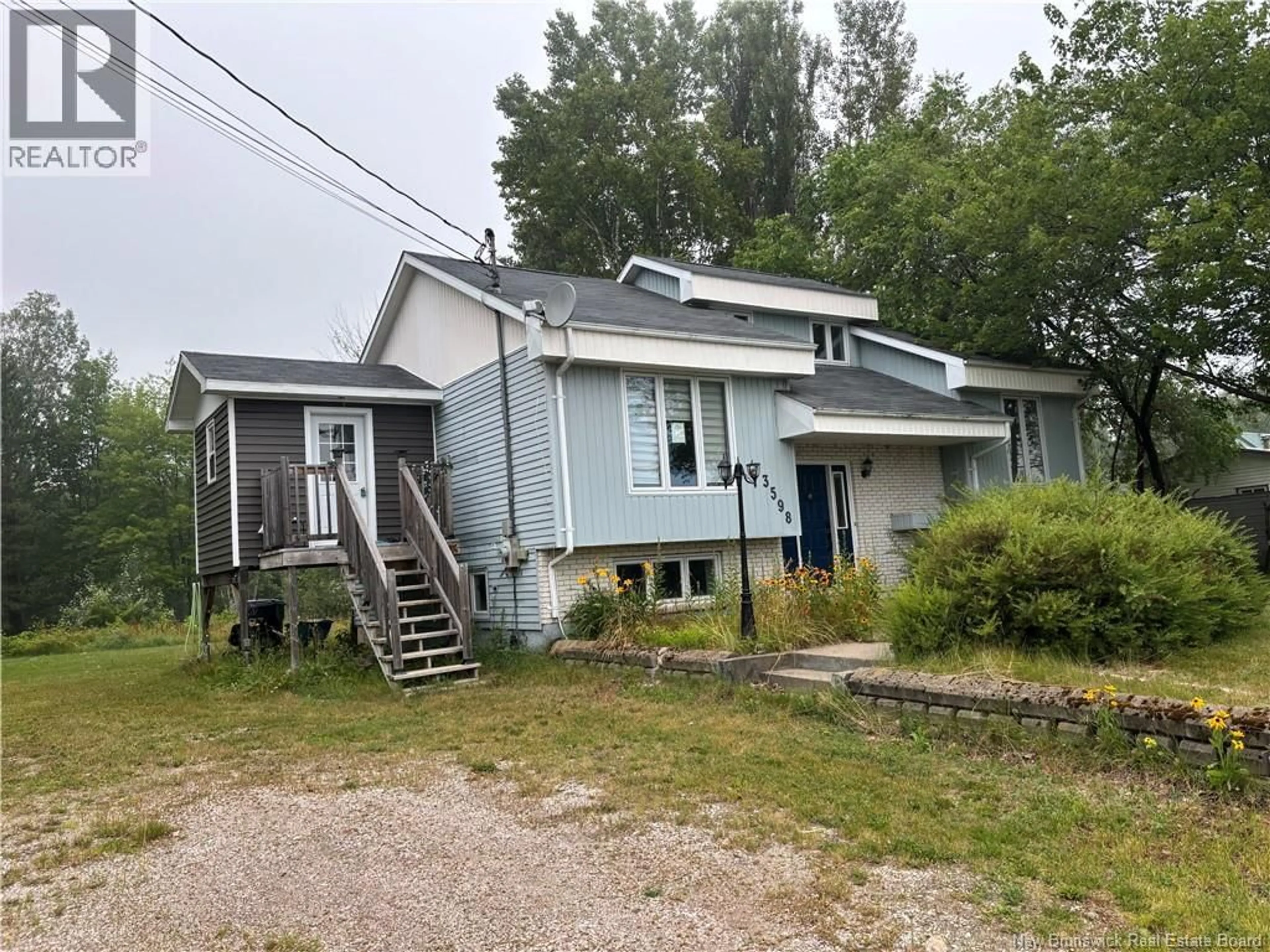 A pic from outside/outdoor area/front of a property/back of a property/a pic from drone, unknown for 3598 ROUTE 430, Big River New Brunswick E2A6V2