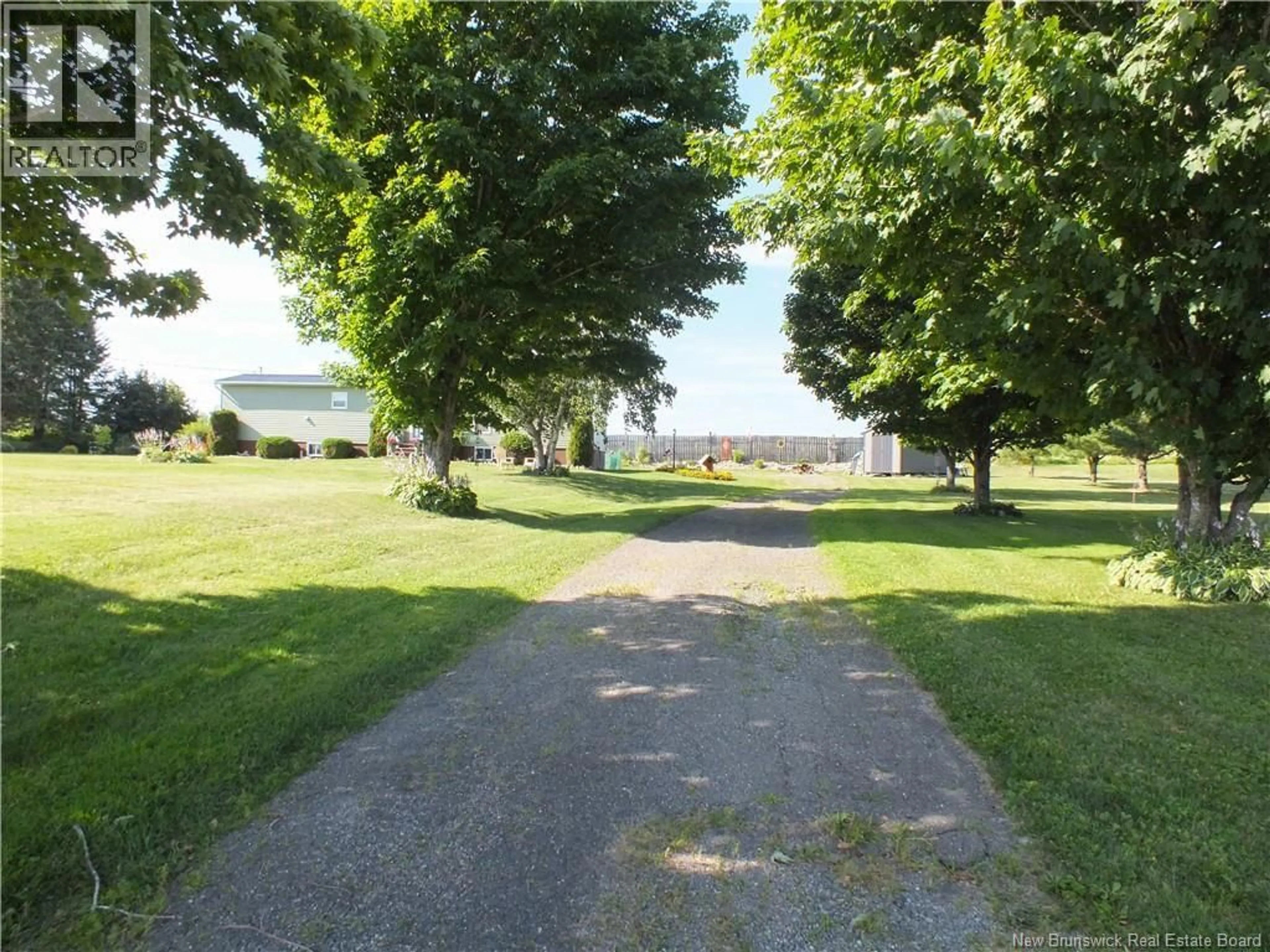 A pic from outside/outdoor area/front of a property/back of a property/a pic from drone, water/lake/river/ocean view for 1154 ROUTE 555, Richmond Settlement New Brunswick E7M4Y2