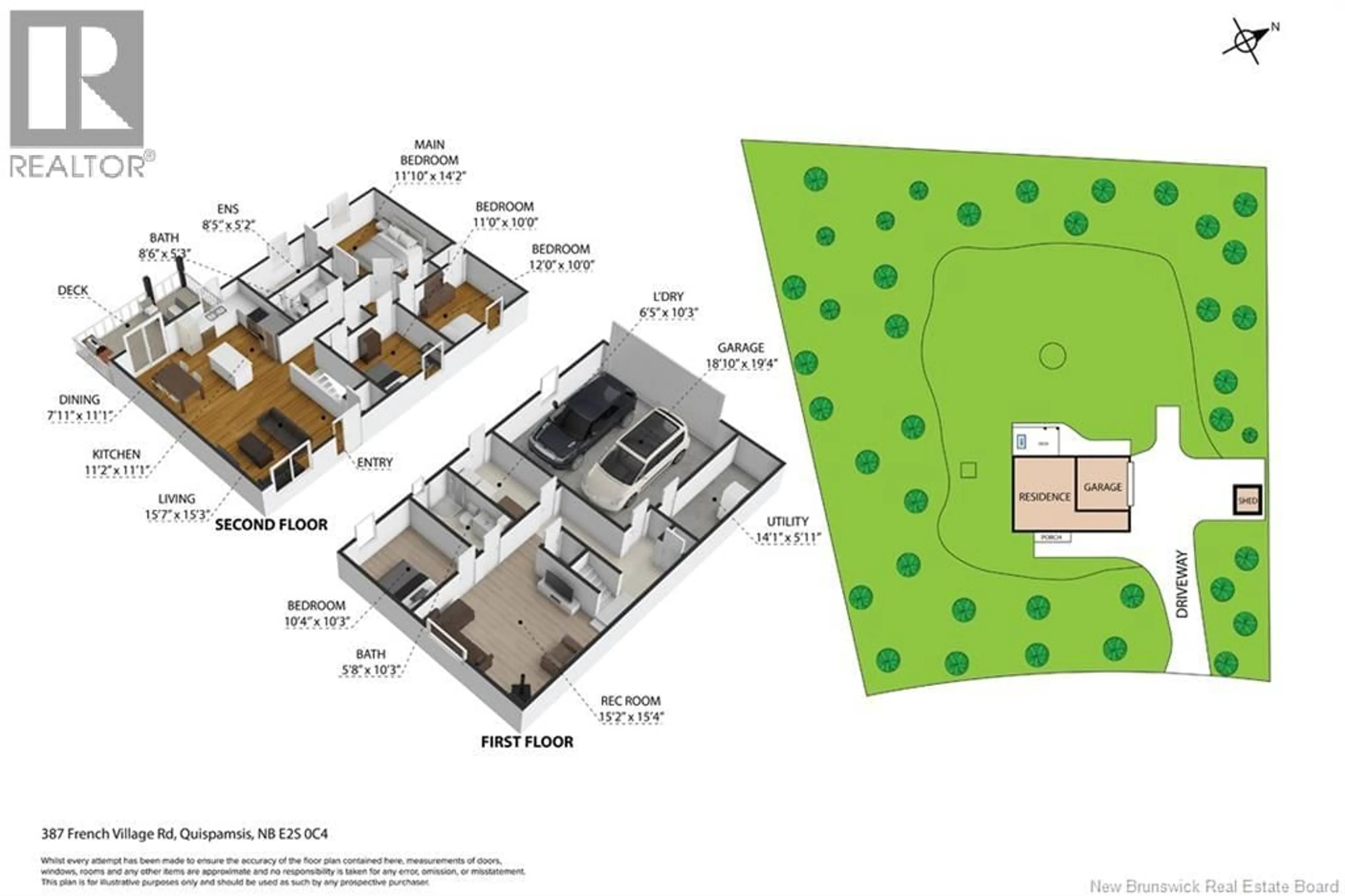 Floor plan for 387 FRENCH VILLAGE ROAD, Quispamsis New Brunswick E2H1J4