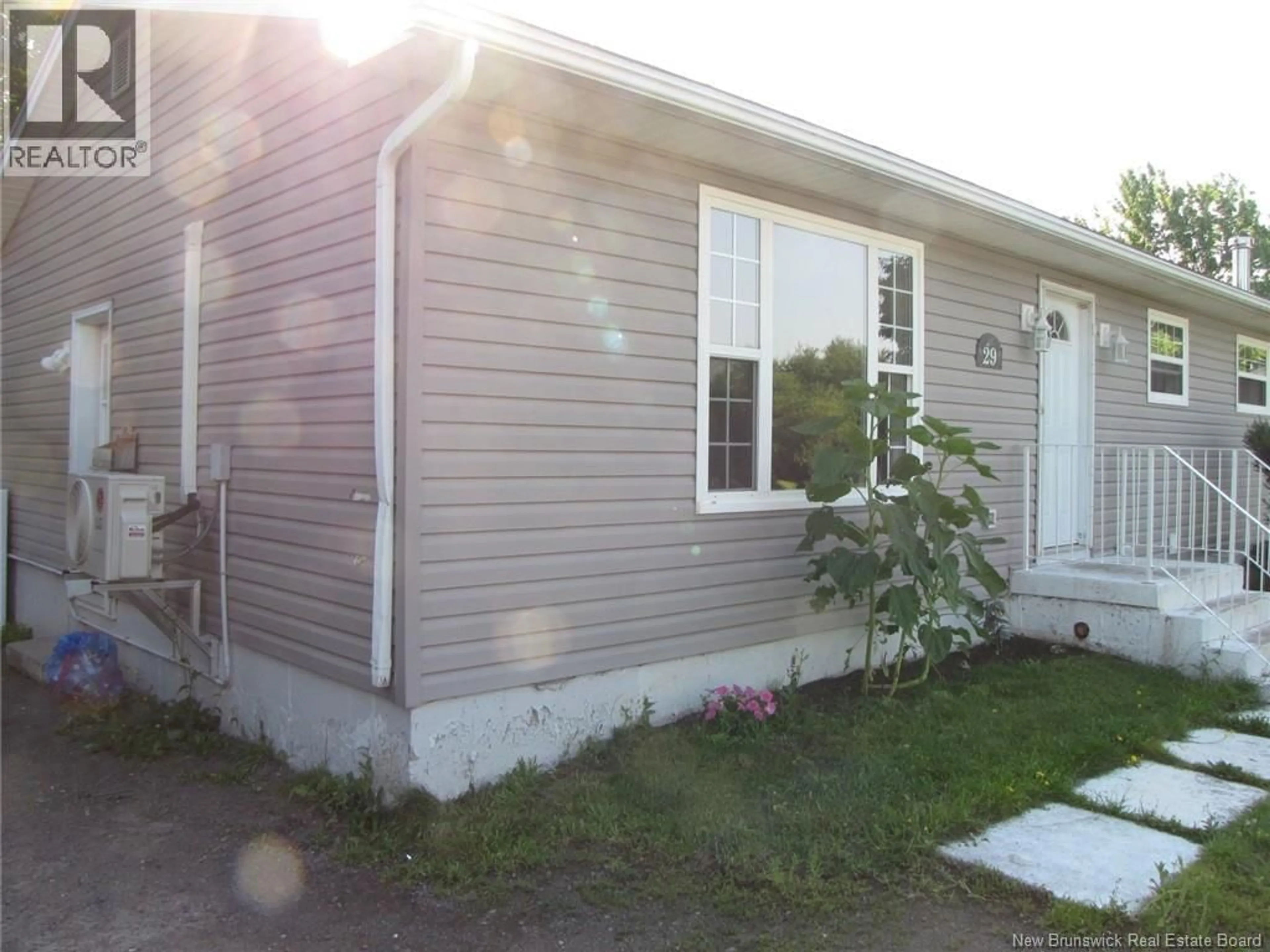 Home with vinyl exterior material, street for 29 ALICE AVENUE, Moncton New Brunswick E1E2H9