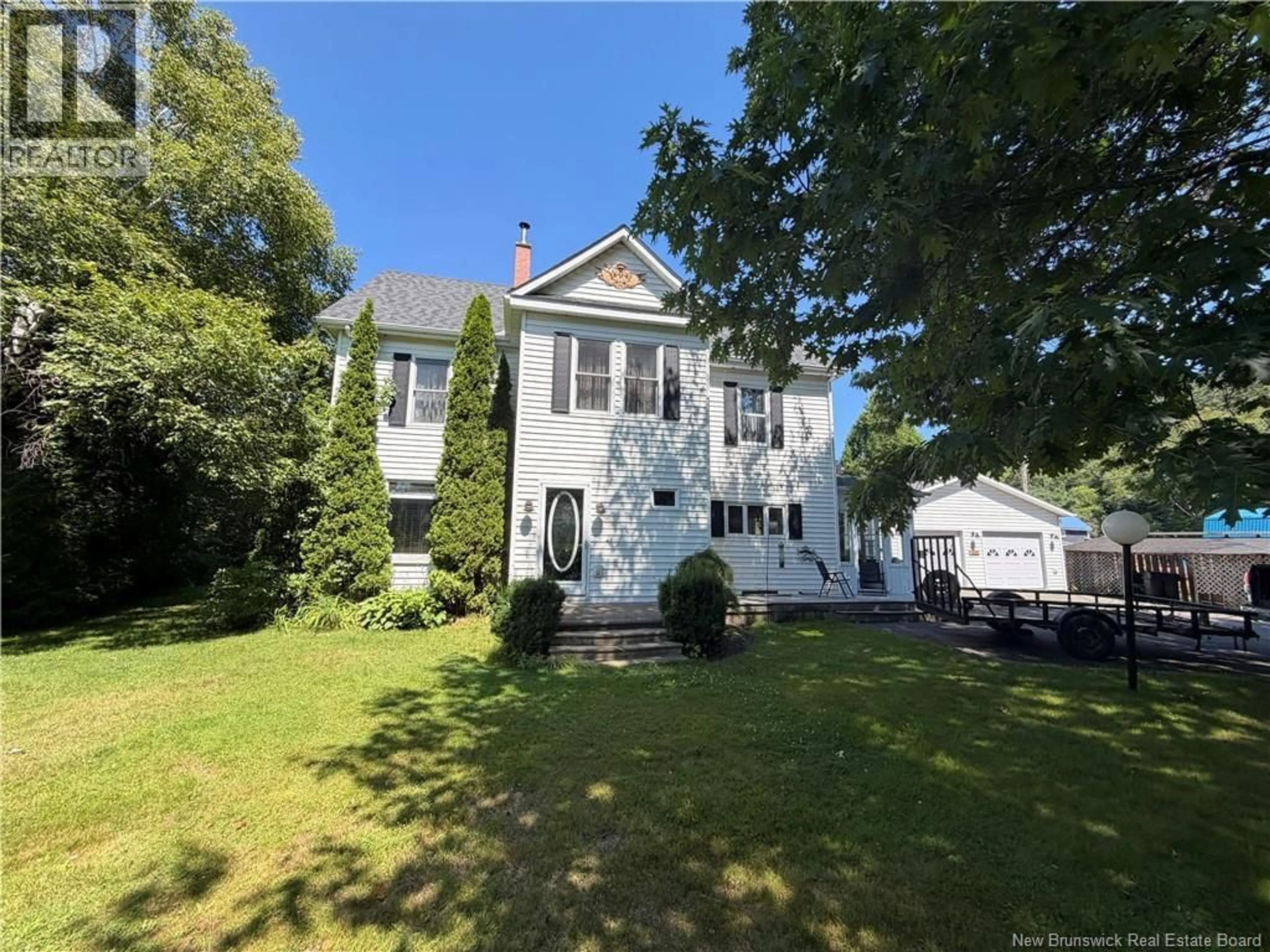 A pic from outside/outdoor area/front of a property/back of a property/a pic from drone, street for 34 TERRACE STREET, Perth-Andover New Brunswick E7H4Z1