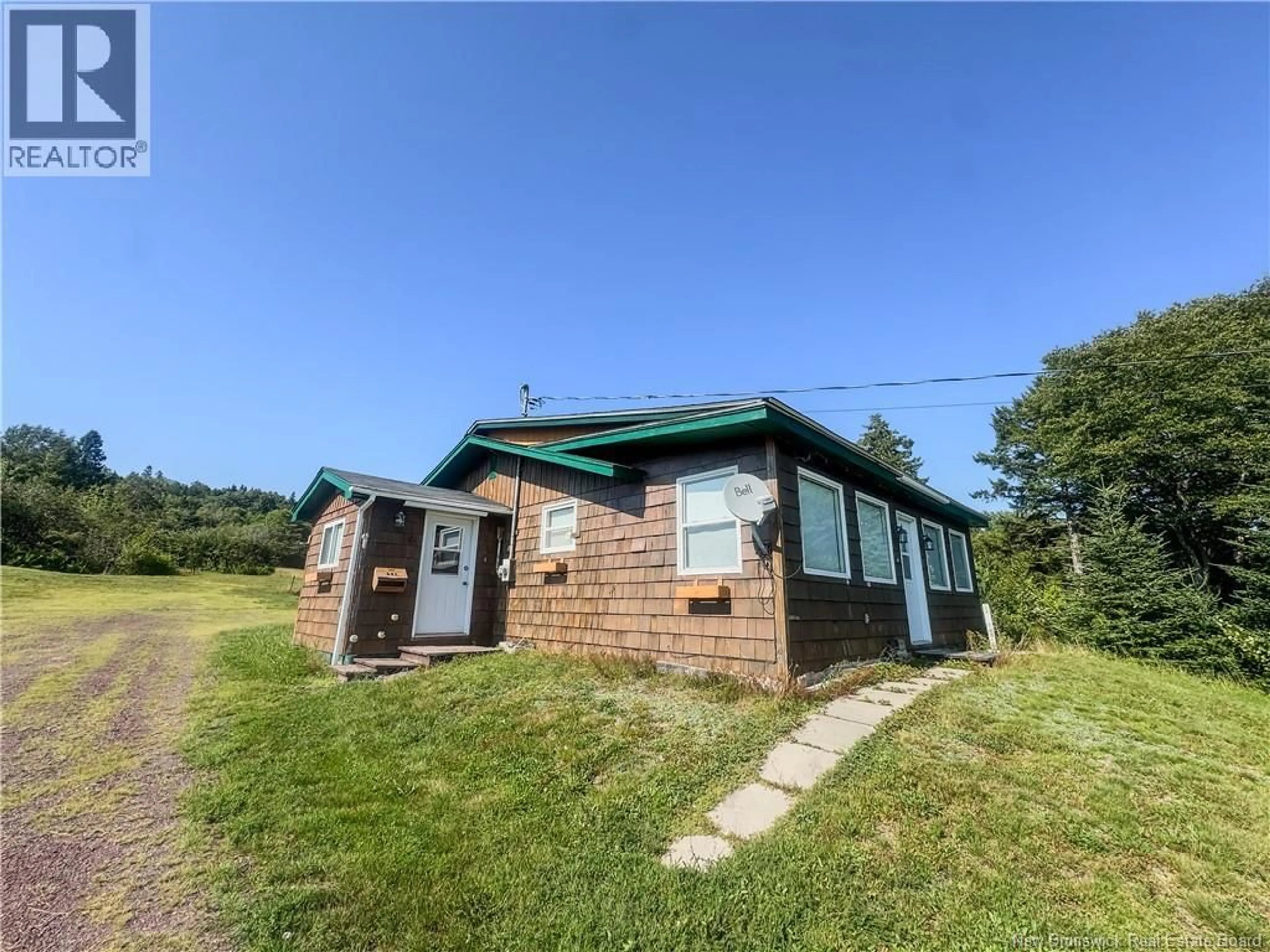 A pic from outside/outdoor area/front of a property/back of a property/a pic from drone, unknown for 641 BIG SALMON RIVER ROAD, St. Martins New Brunswick E5R1K9