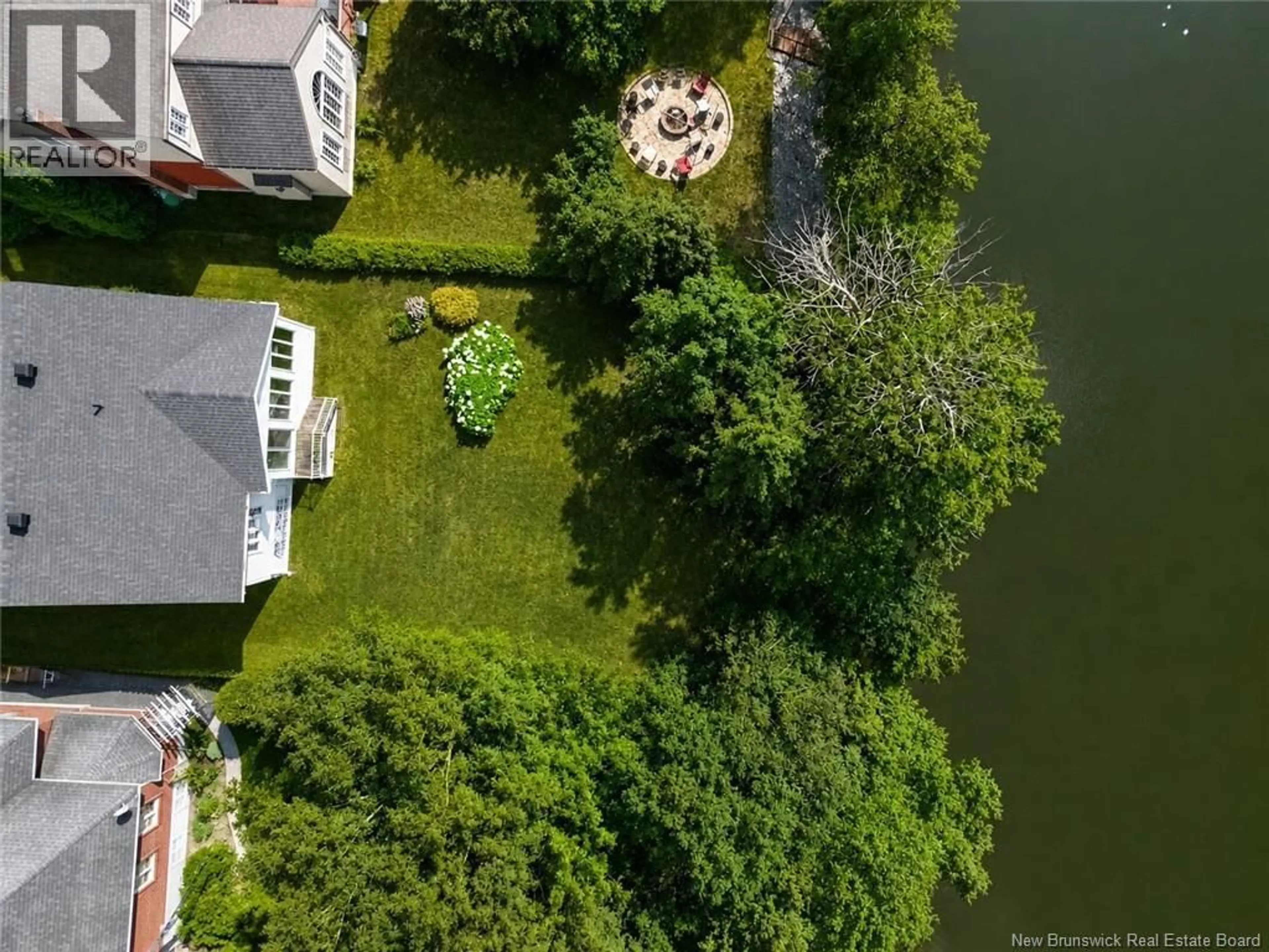 A pic from outside/outdoor area/front of a property/back of a property/a pic from drone, water/lake/river/ocean view for 29 LEBLOND STREET, Edmundston New Brunswick E3V4K9