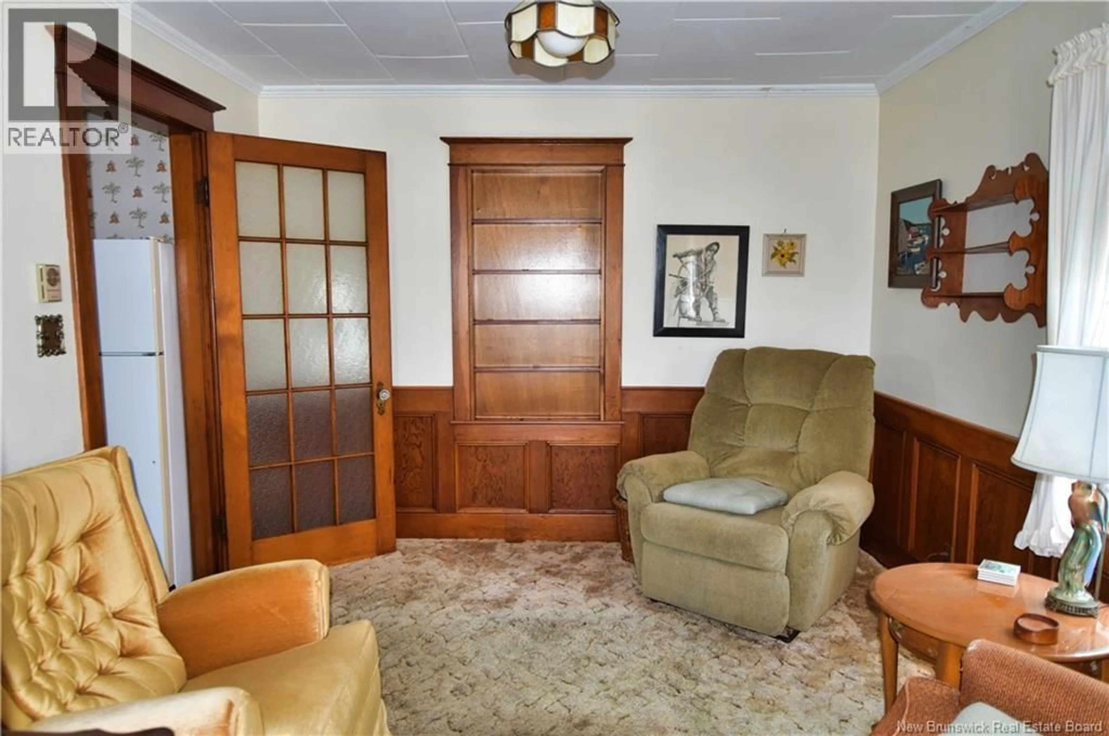 Living room with furniture, unknown for 744 NORTH ROAD, Welshpool New Brunswick E5E1E3