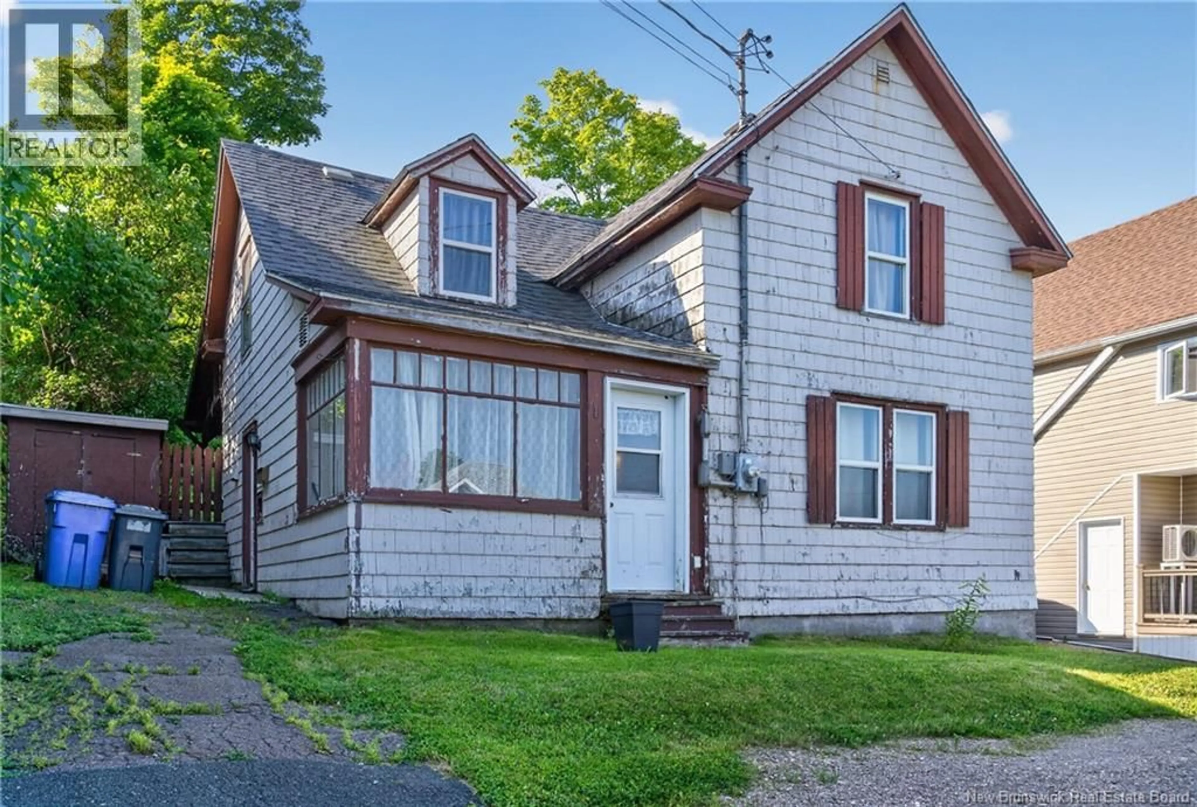 Home with vinyl exterior material, street for 4 WINDSOR STREET, Campbellton New Brunswick E3N1G5