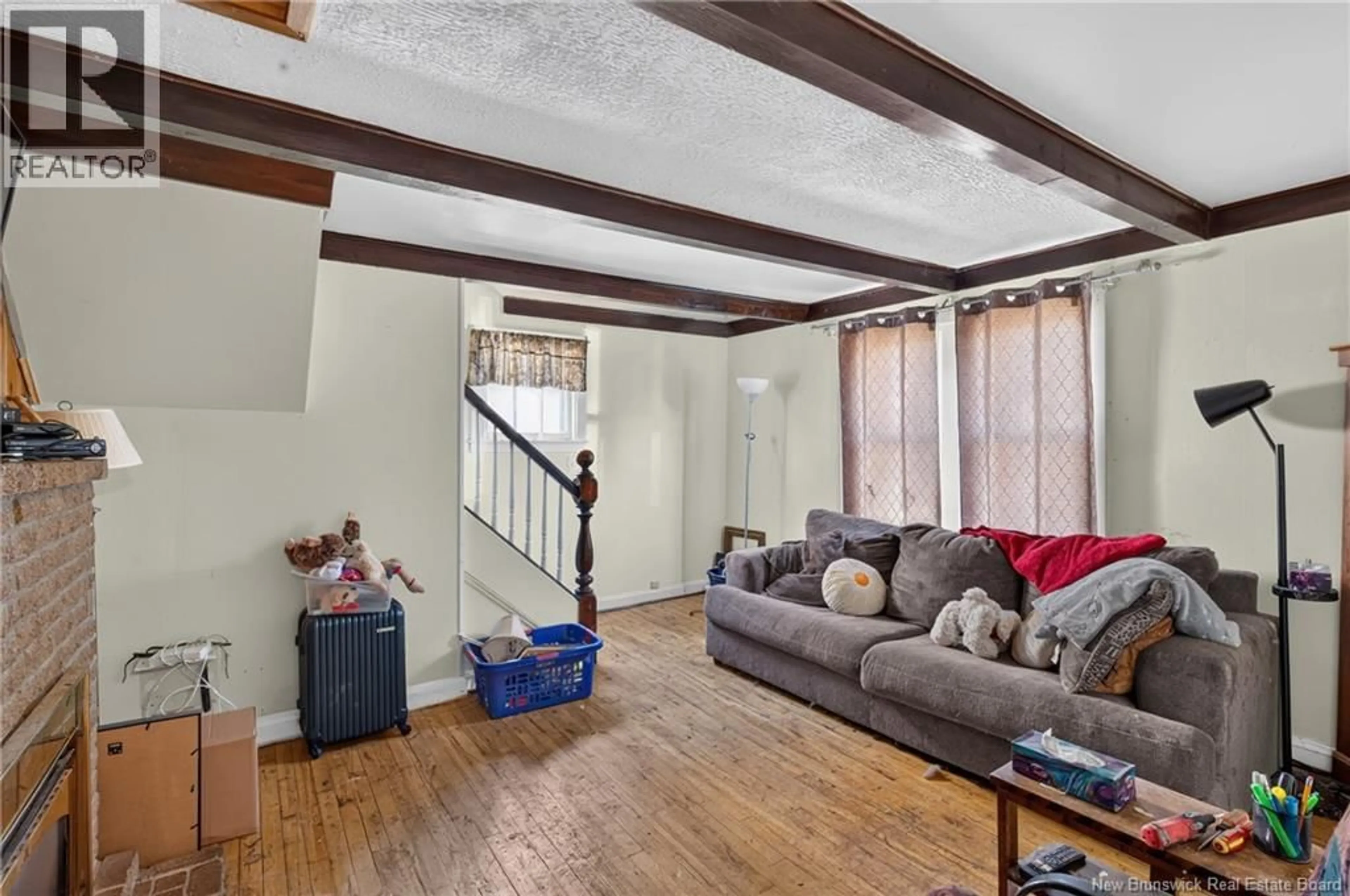 Living room with furniture, unknown for 4 WINDSOR STREET, Campbellton New Brunswick E3N1G5