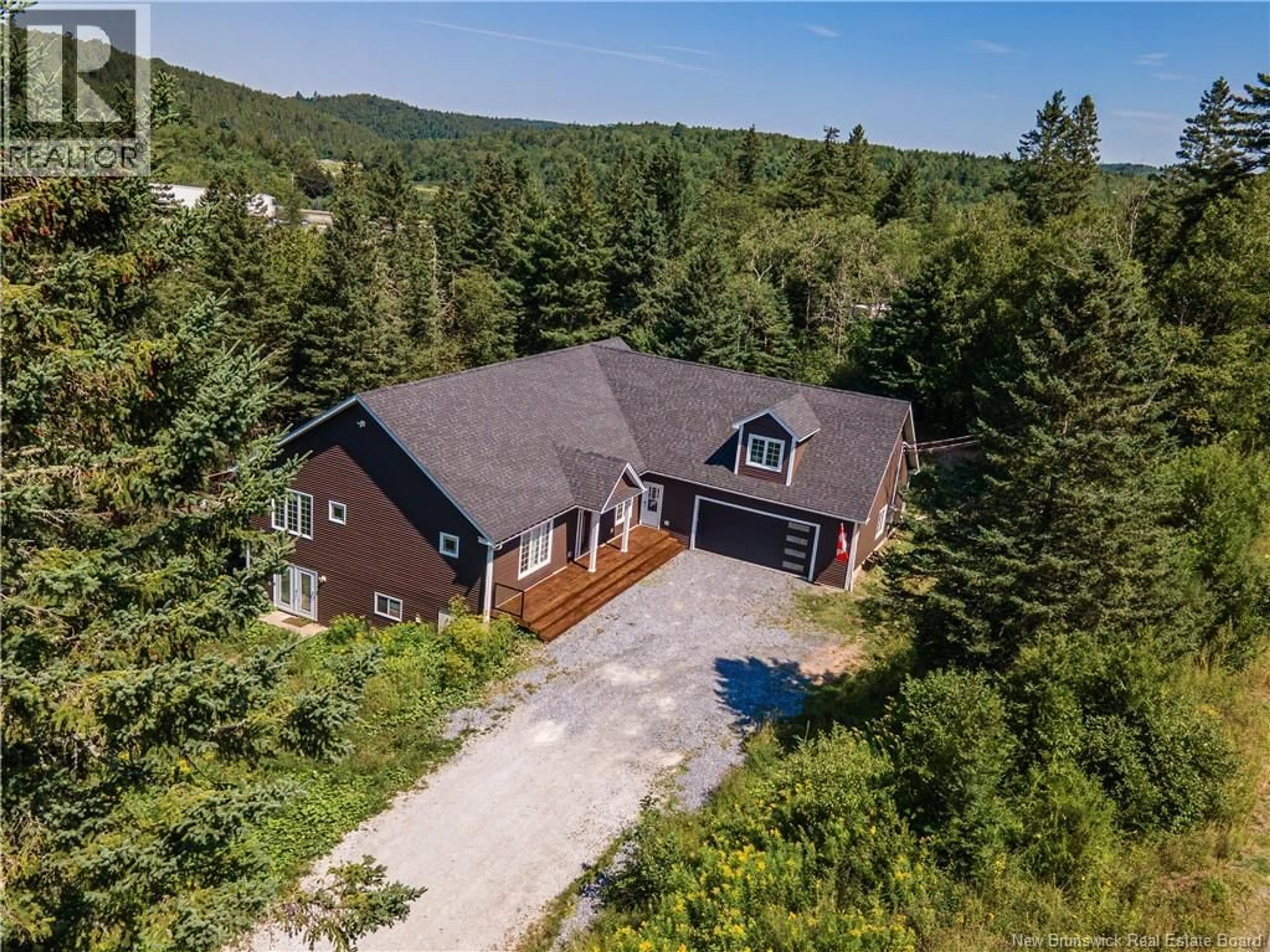 A pic from outside/outdoor area/front of a property/back of a property/a pic from drone, mountain view for 41 BRIDGEFORD DRIVE, Quispamsis New Brunswick E2S0C3