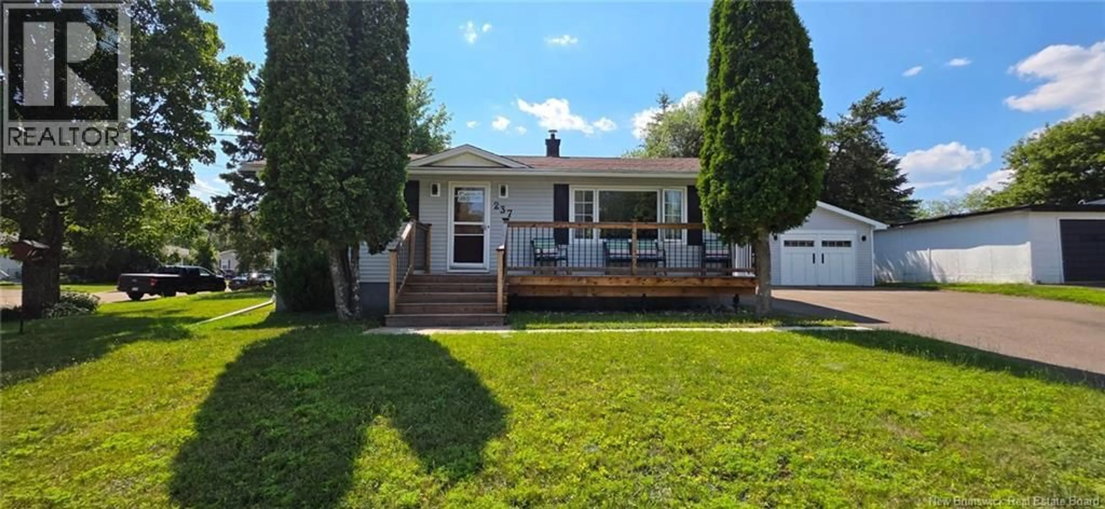 Home with vinyl exterior material, street for 237 BUCKINGHAM AVENUE, Riverview New Brunswick E1B2N9