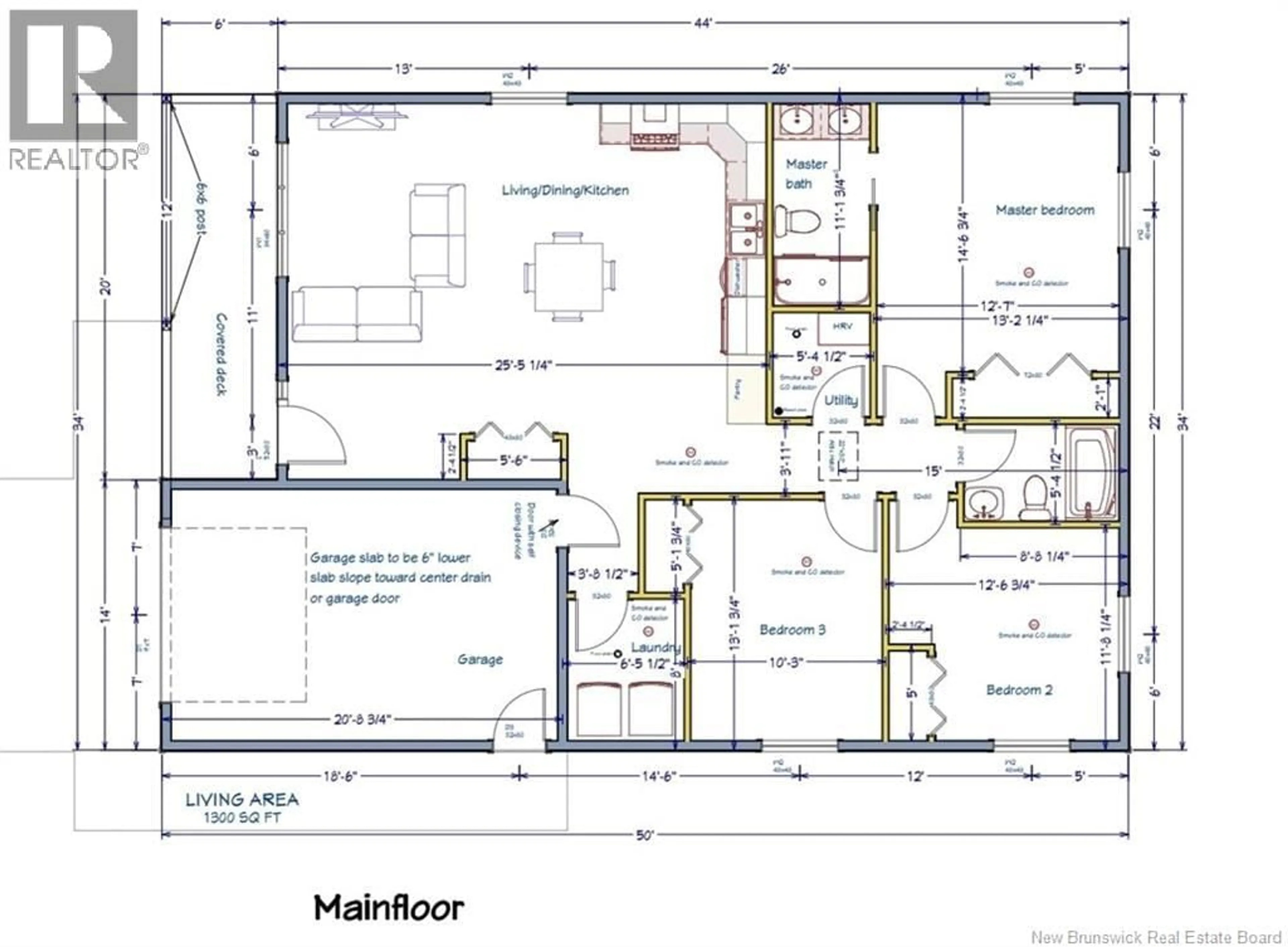 Floor plan for 66 CHATHAM AVENUE, Miramichi New Brunswick E1N2X9