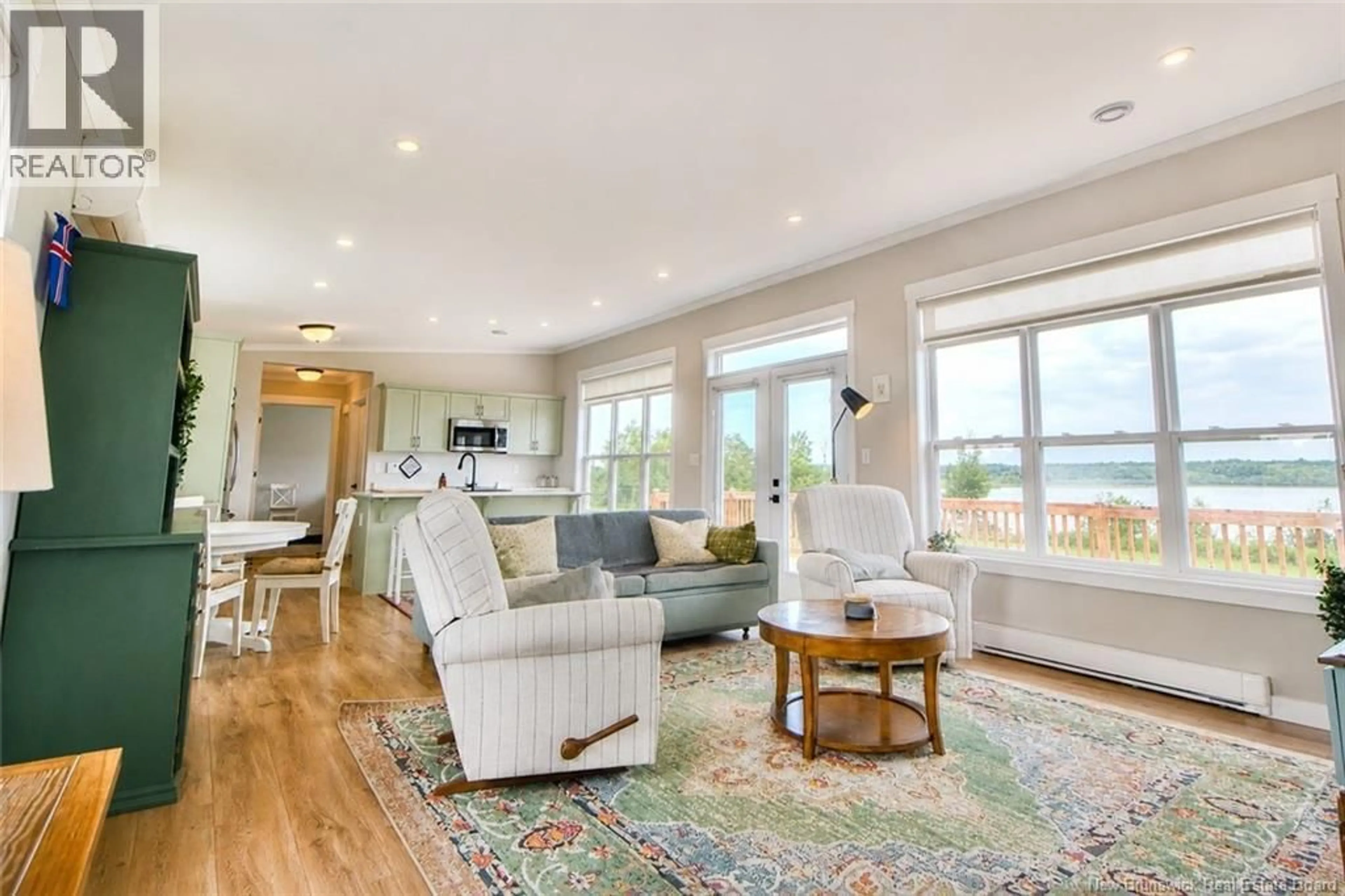 Living room with furniture, unknown for 30 MCKINNON, Main River New Brunswick E4T1T8