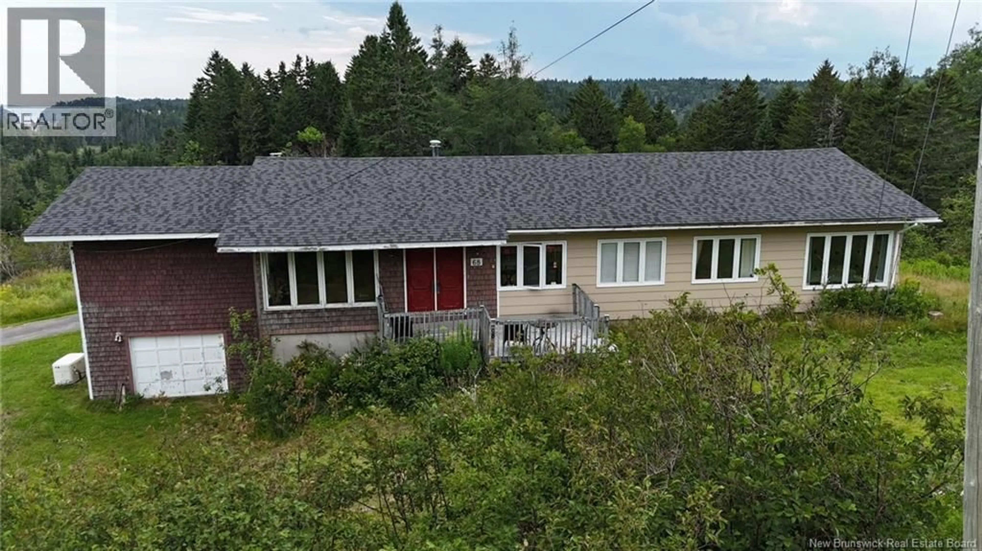 A pic from outside/outdoor area/front of a property/back of a property/a pic from drone, unknown for 68 MUNROE ROAD, Pennfield New Brunswick E5H2A8