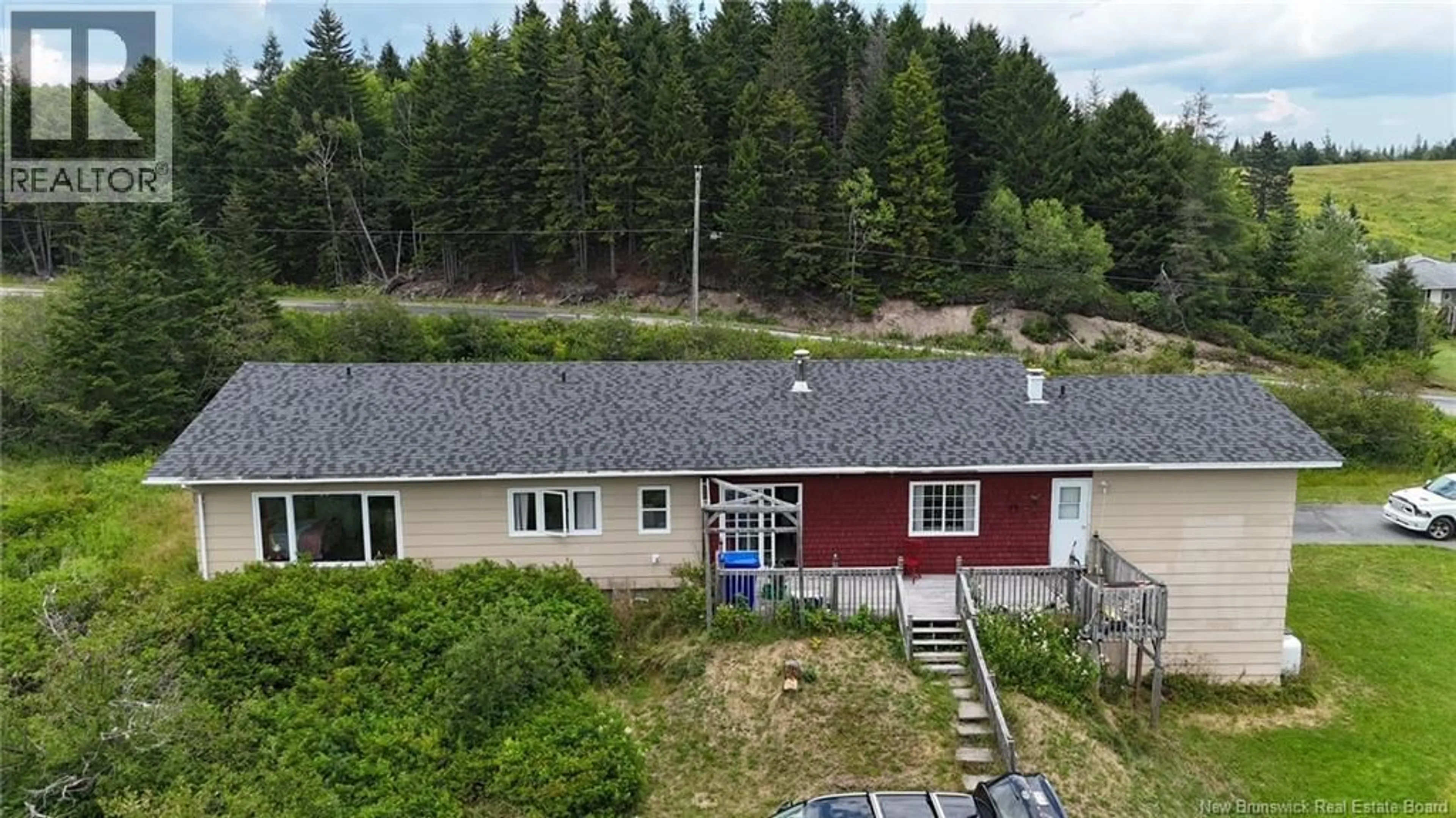 A pic from outside/outdoor area/front of a property/back of a property/a pic from drone, building for 68 MUNROE ROAD, Pennfield New Brunswick E5H2A8