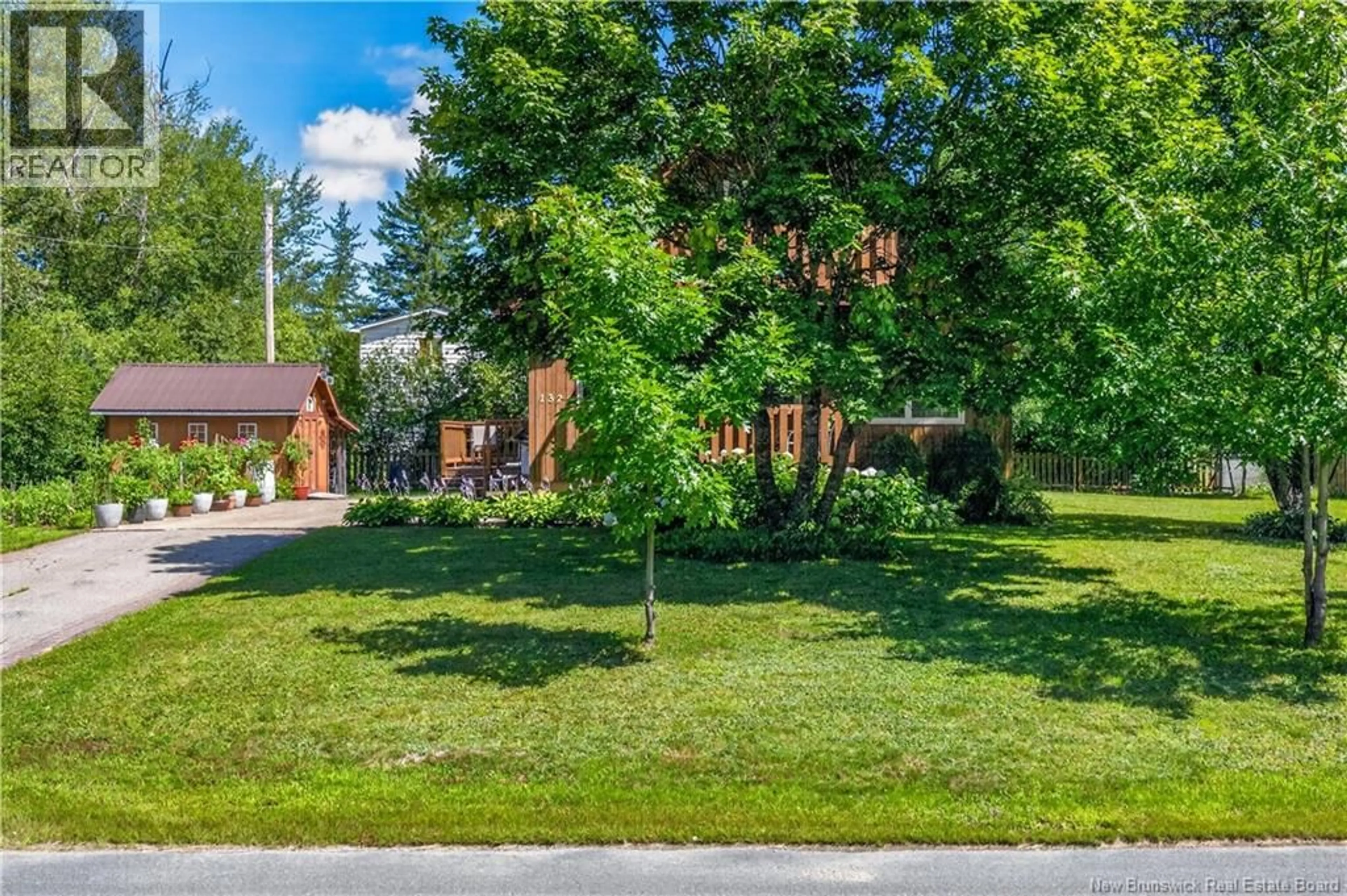 A pic from outside/outdoor area/front of a property/back of a property/a pic from drone, unknown for 132 PAULA AVENUE, Miramichi New Brunswick E1V3R3