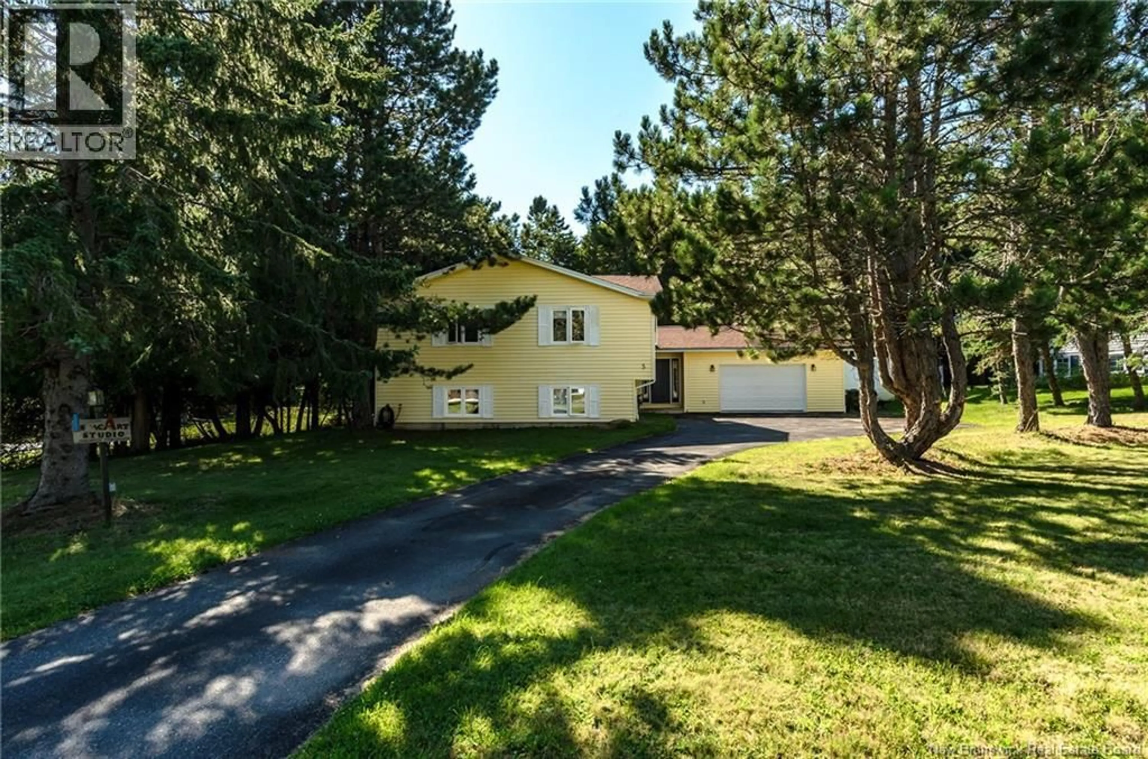Home with vinyl exterior material, street for 5 BEL-AIR DRIVE, Rothesay New Brunswick E2E4Y1