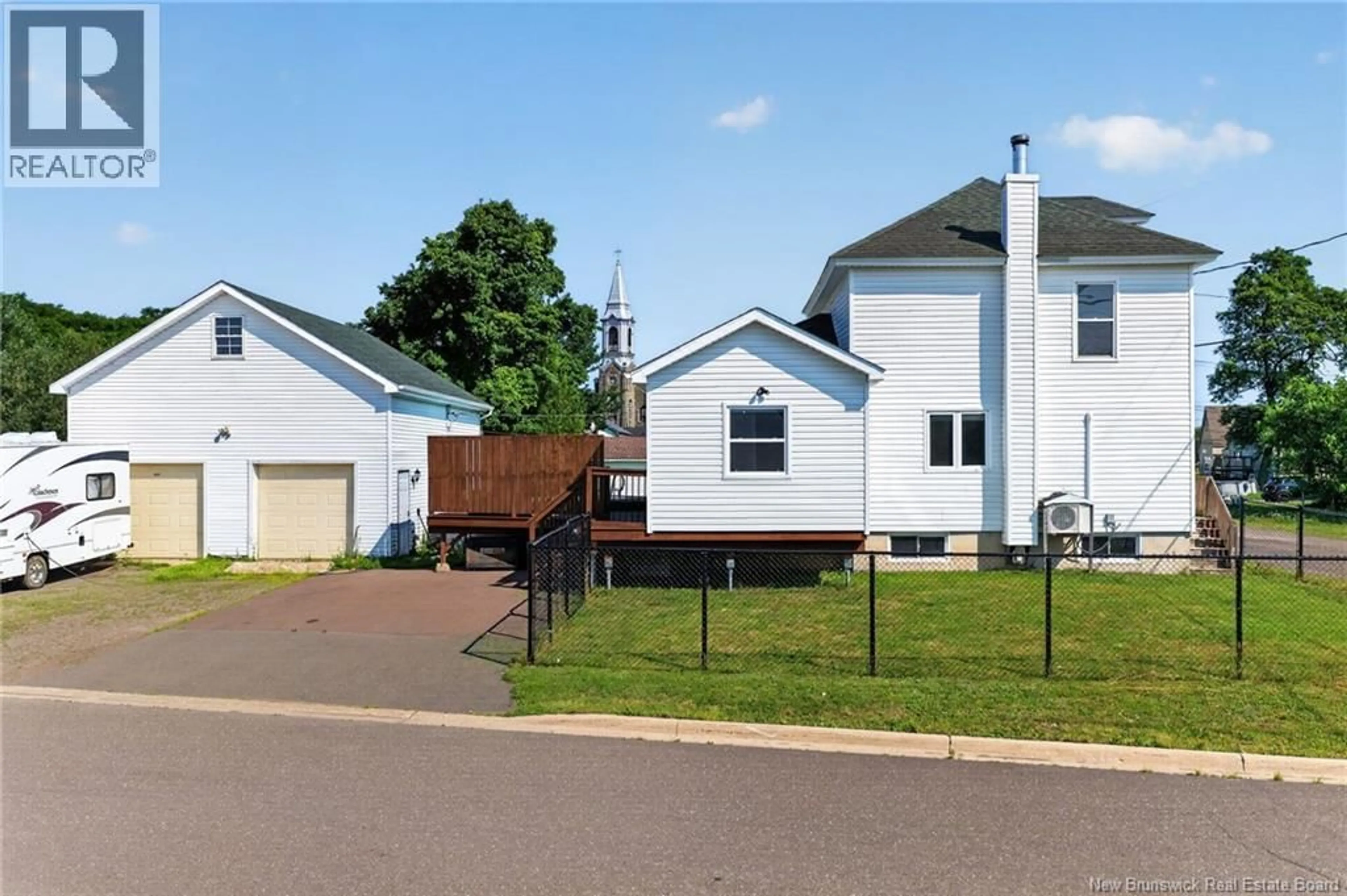 Home with vinyl exterior material, street for 14 JOSEPH STREET, Saint-Antoine New Brunswick E4V1H5
