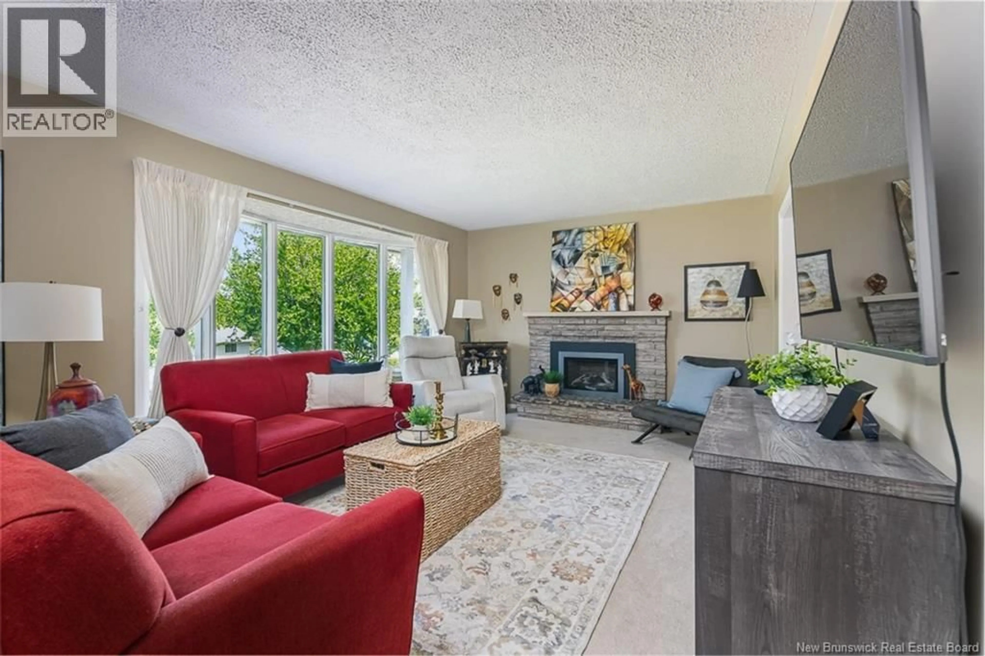 Living room with furniture, unknown for 32 TULIP STREET, Fredericton New Brunswick E3C1L2