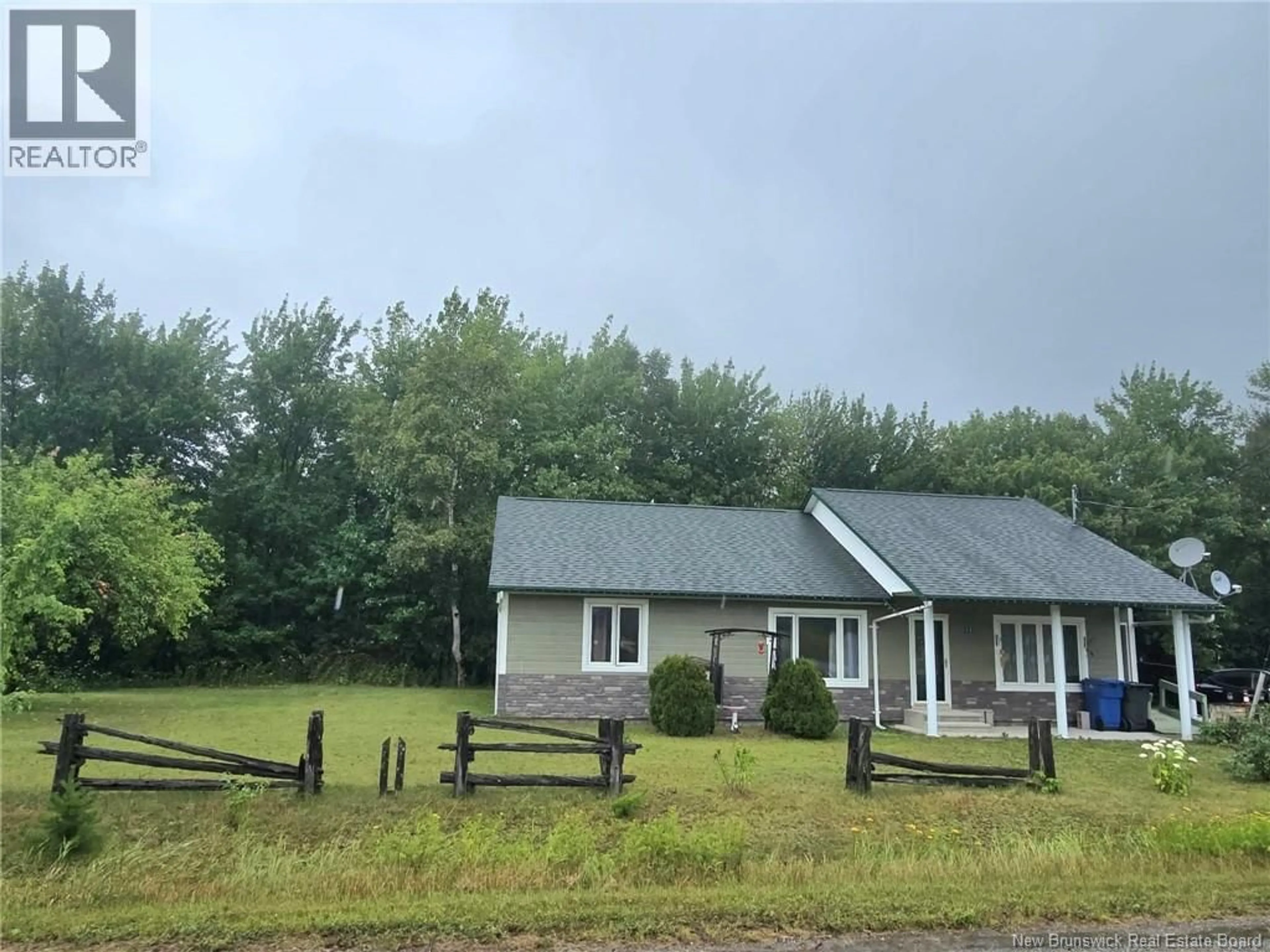 A pic from outside/outdoor area/front of a property/back of a property/a pic from drone, unknown for 11 ROBERTSON BROOK ROAD, Brantville New Brunswick E9H1M1