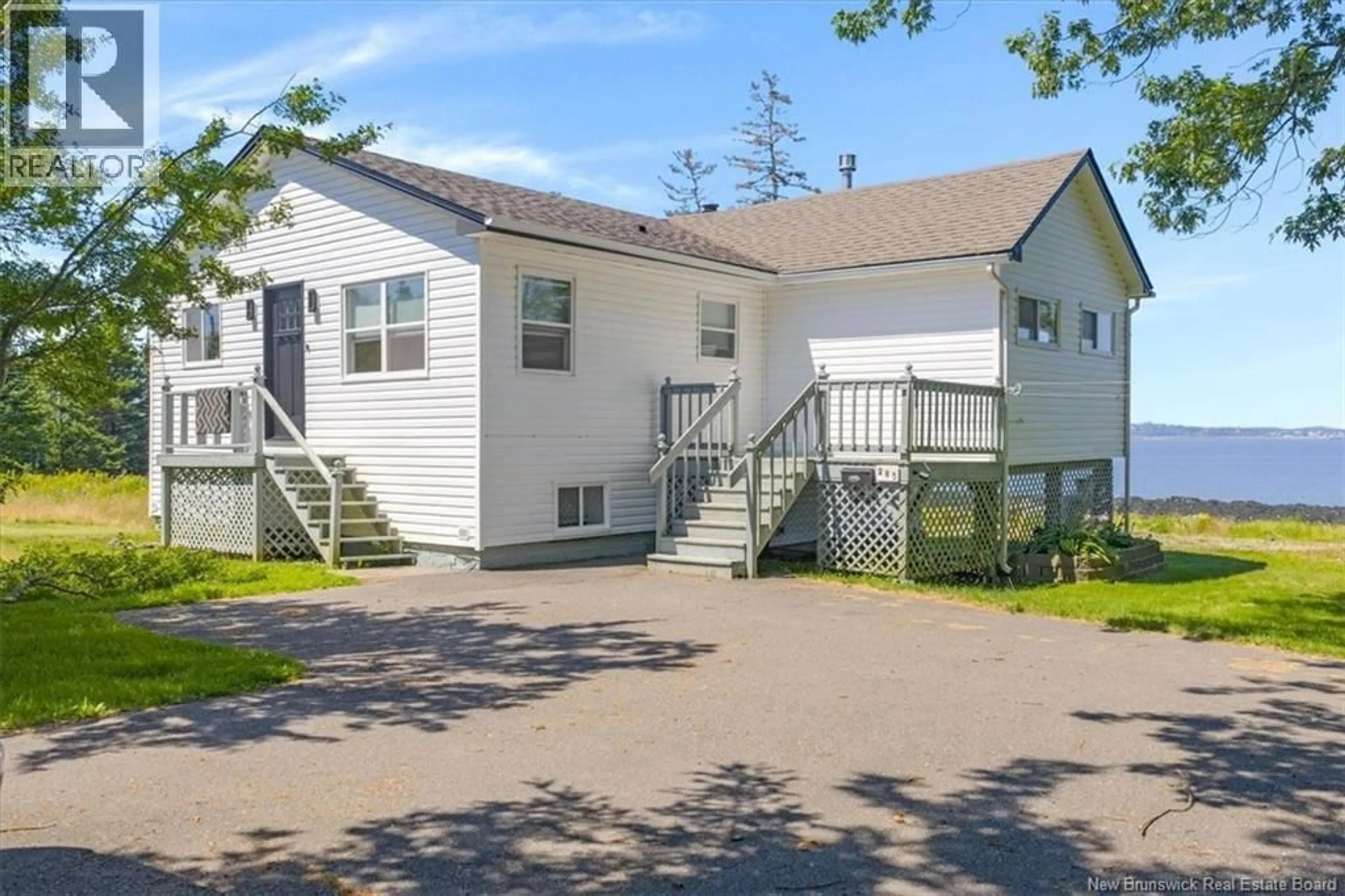 A pic from outside/outdoor area/front of a property/back of a property/a pic from drone, street for 285 ANTHONY'S COVE ROAD, Saint John New Brunswick E2P1K9