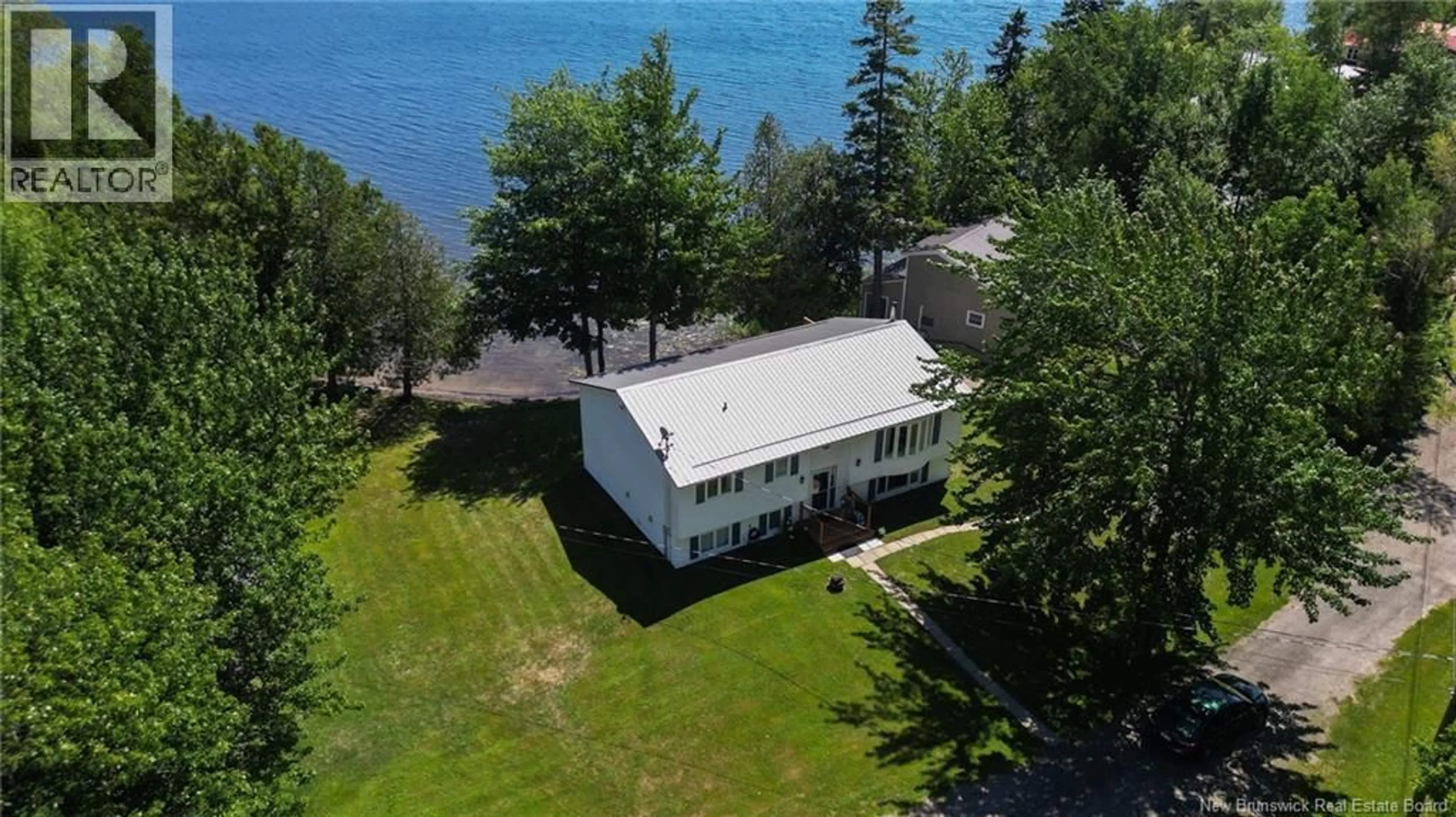 A pic from outside/outdoor area/front of a property/back of a property/a pic from drone, water/lake/river/ocean view for 39 JERRY CHESSIE ROAD, Yoho New Brunswick E6K3B3