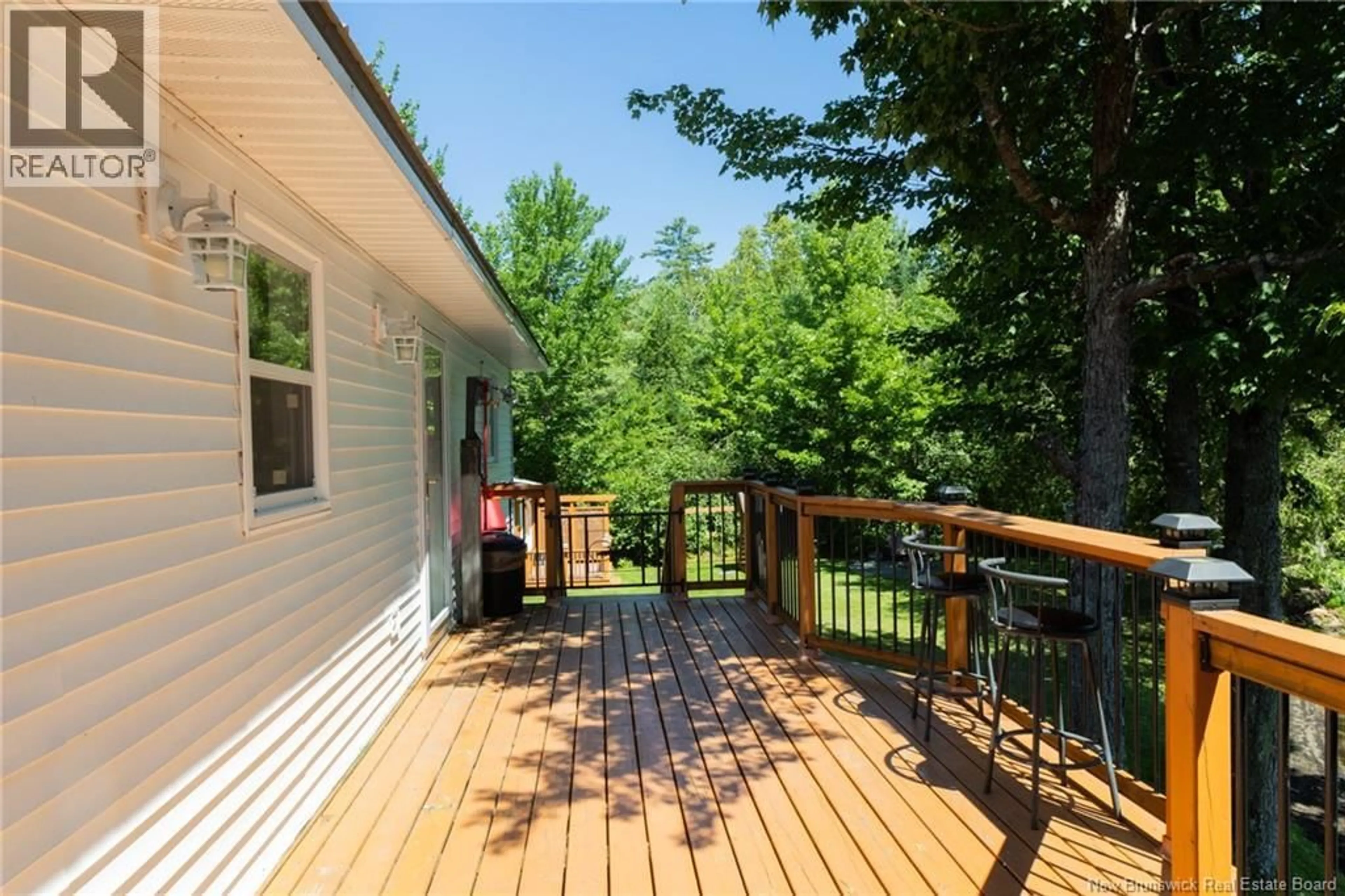 Patio, forest/trees view for 39 JERRY CHESSIE ROAD, Yoho New Brunswick E6K3B3