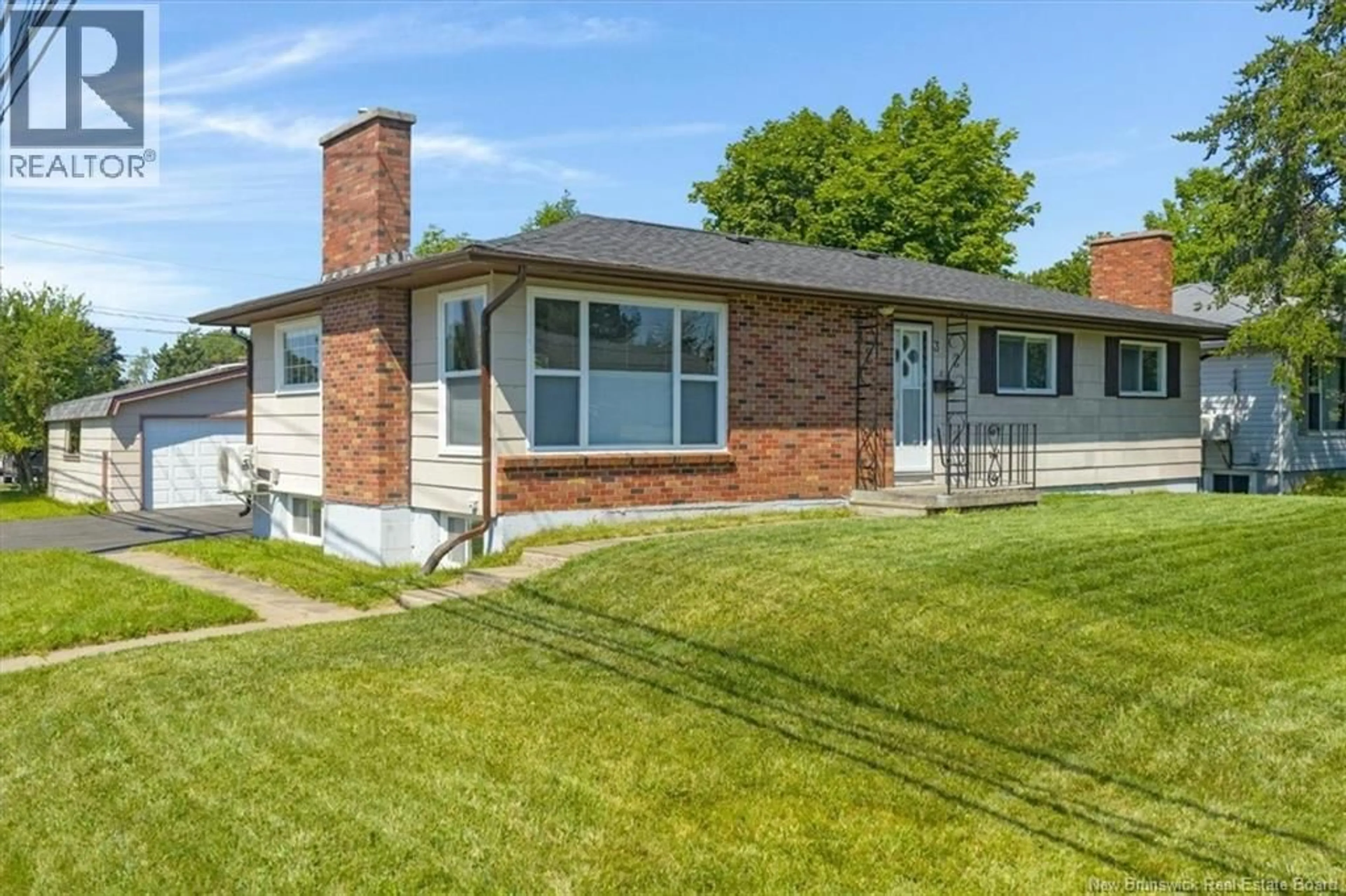 Home with brick exterior material, street for 3 RAY STREET, Saint John New Brunswick E2K2K3