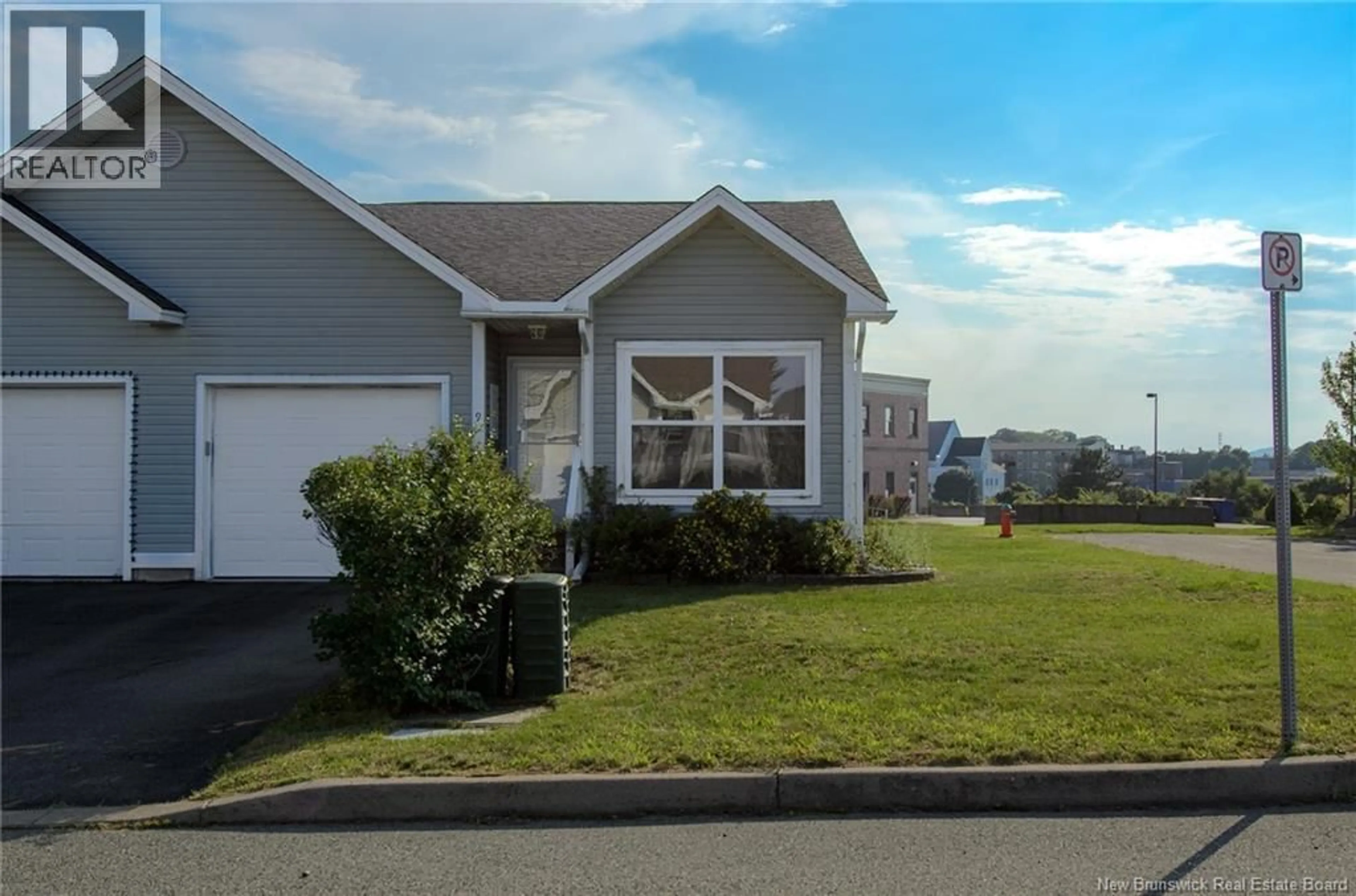 Home with vinyl exterior material, street for 9 SAINT PETERS COURT, Saint John New Brunswick E2K5N4