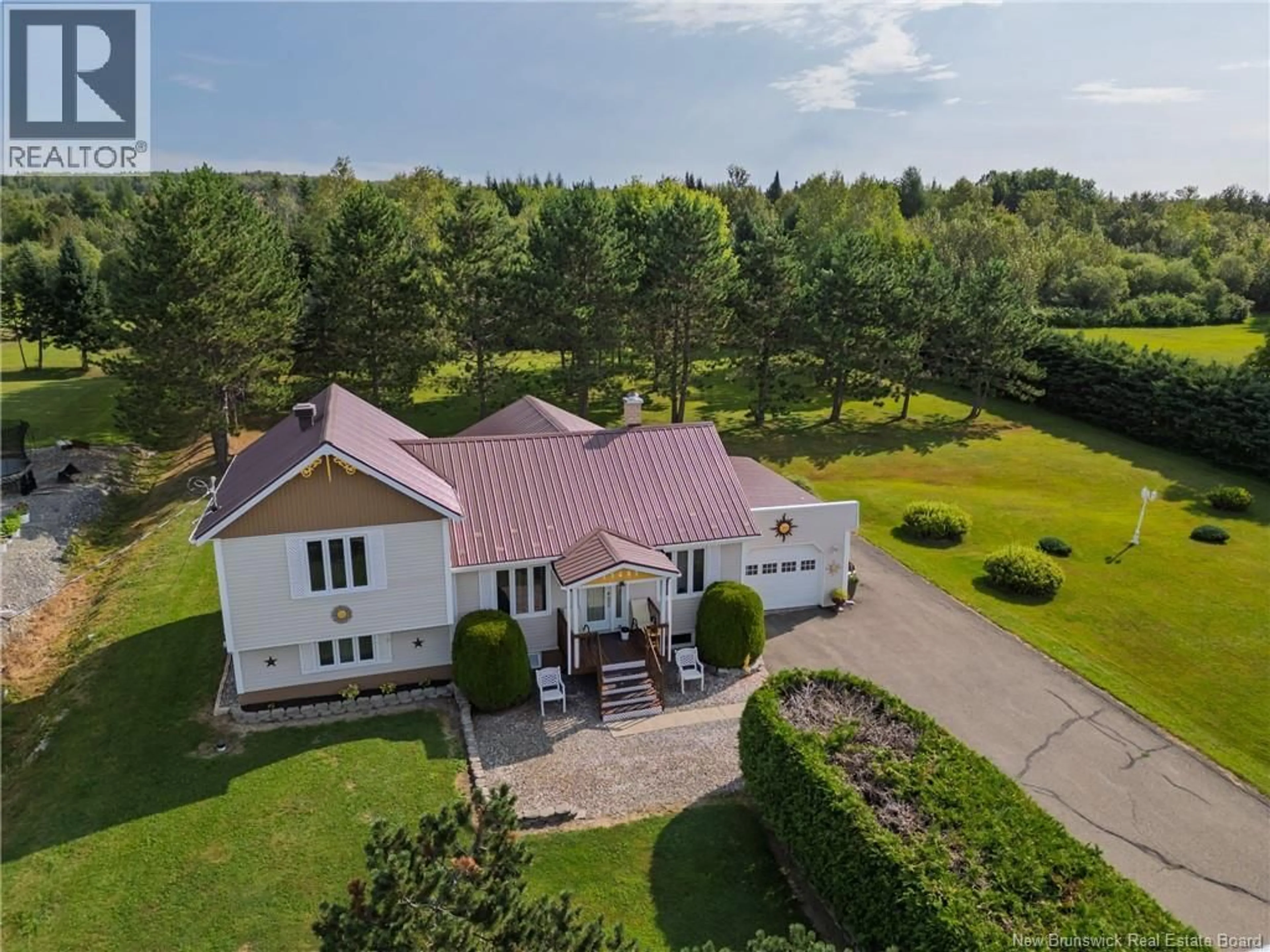 A pic from outside/outdoor area/front of a property/back of a property/a pic from drone, unknown for 11487 ROUTE 144, Saint-Léonard-Parent New Brunswick E7E2N2