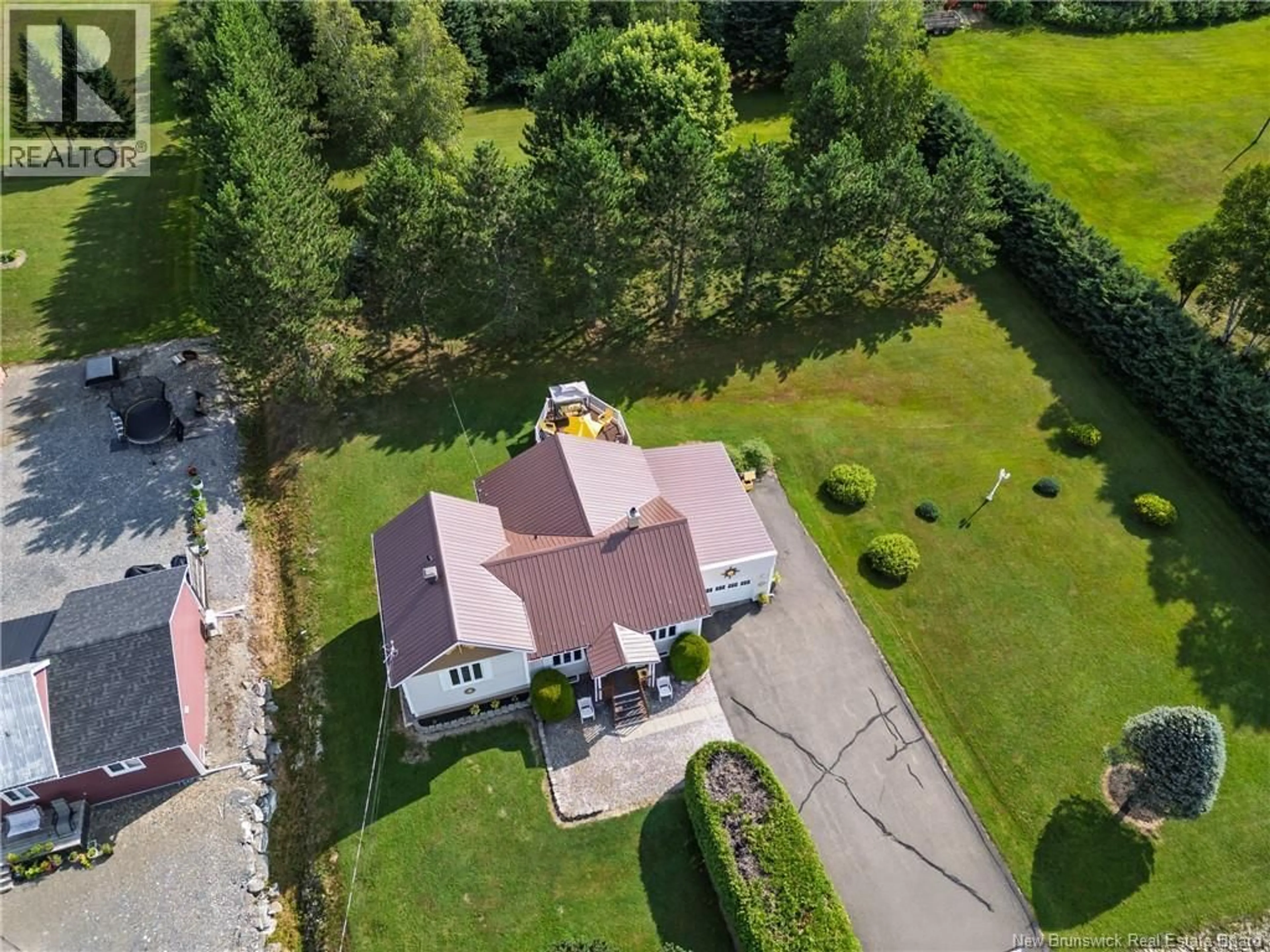 A pic from outside/outdoor area/front of a property/back of a property/a pic from drone, unknown for 11487 ROUTE 144, Saint-Léonard-Parent New Brunswick E7E2N2