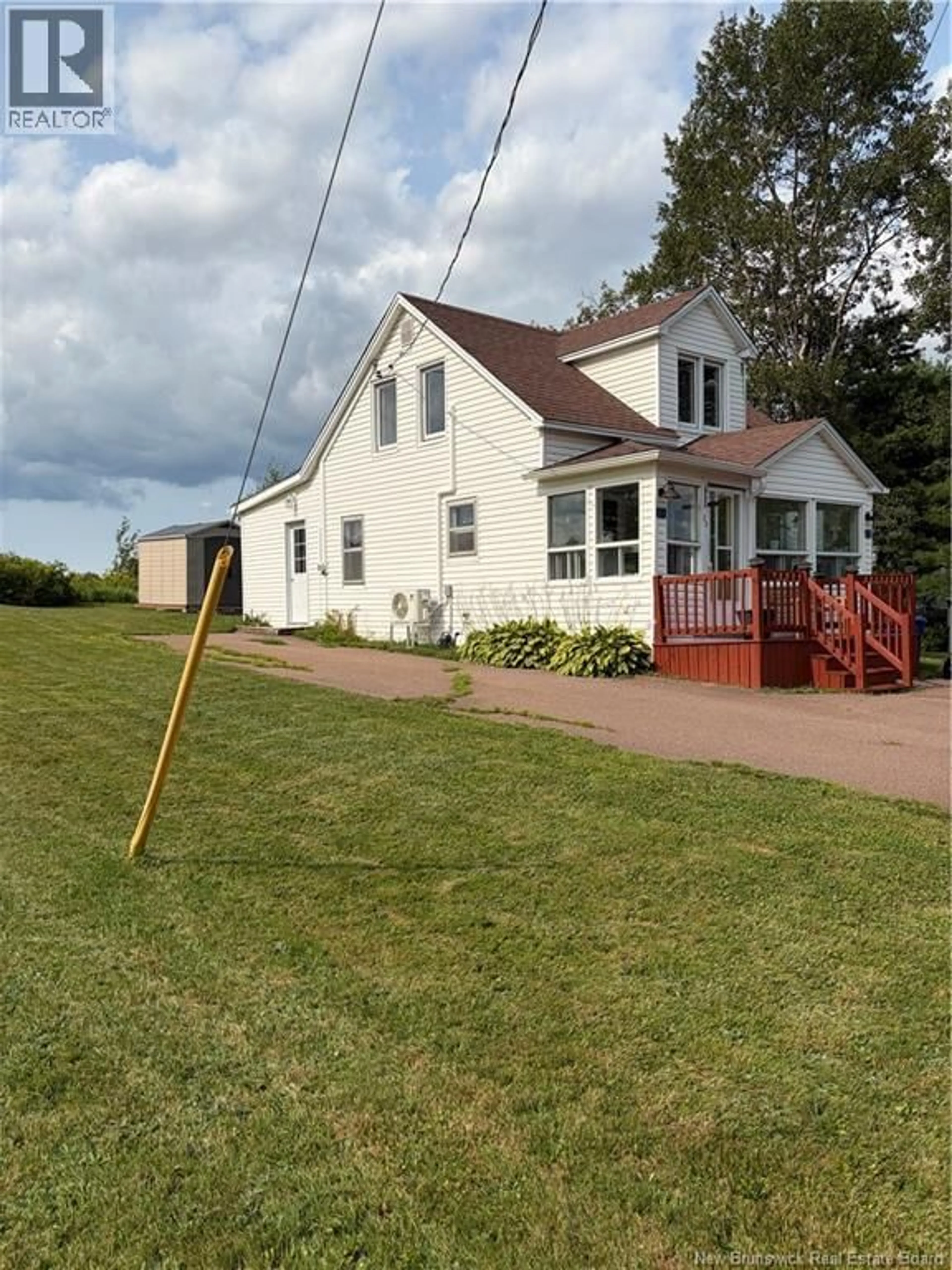 A pic from outside/outdoor area/front of a property/back of a property/a pic from drone, street for 23 RENAUD ROAD, Saint-Antoine New Brunswick E4V1M9