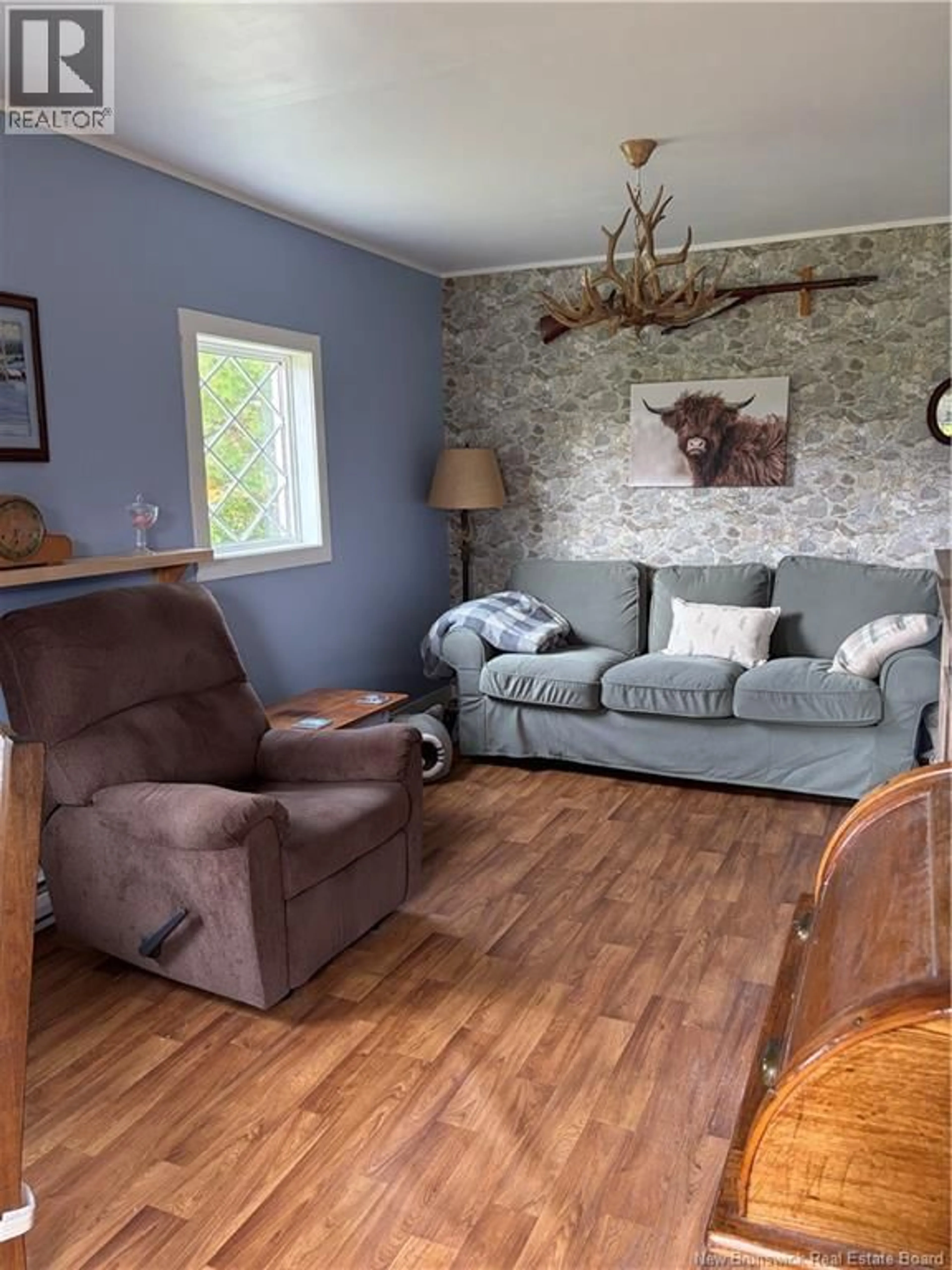 Living room with furniture, unknown for 23 RENAUD ROAD, Saint-Antoine New Brunswick E4V1M9