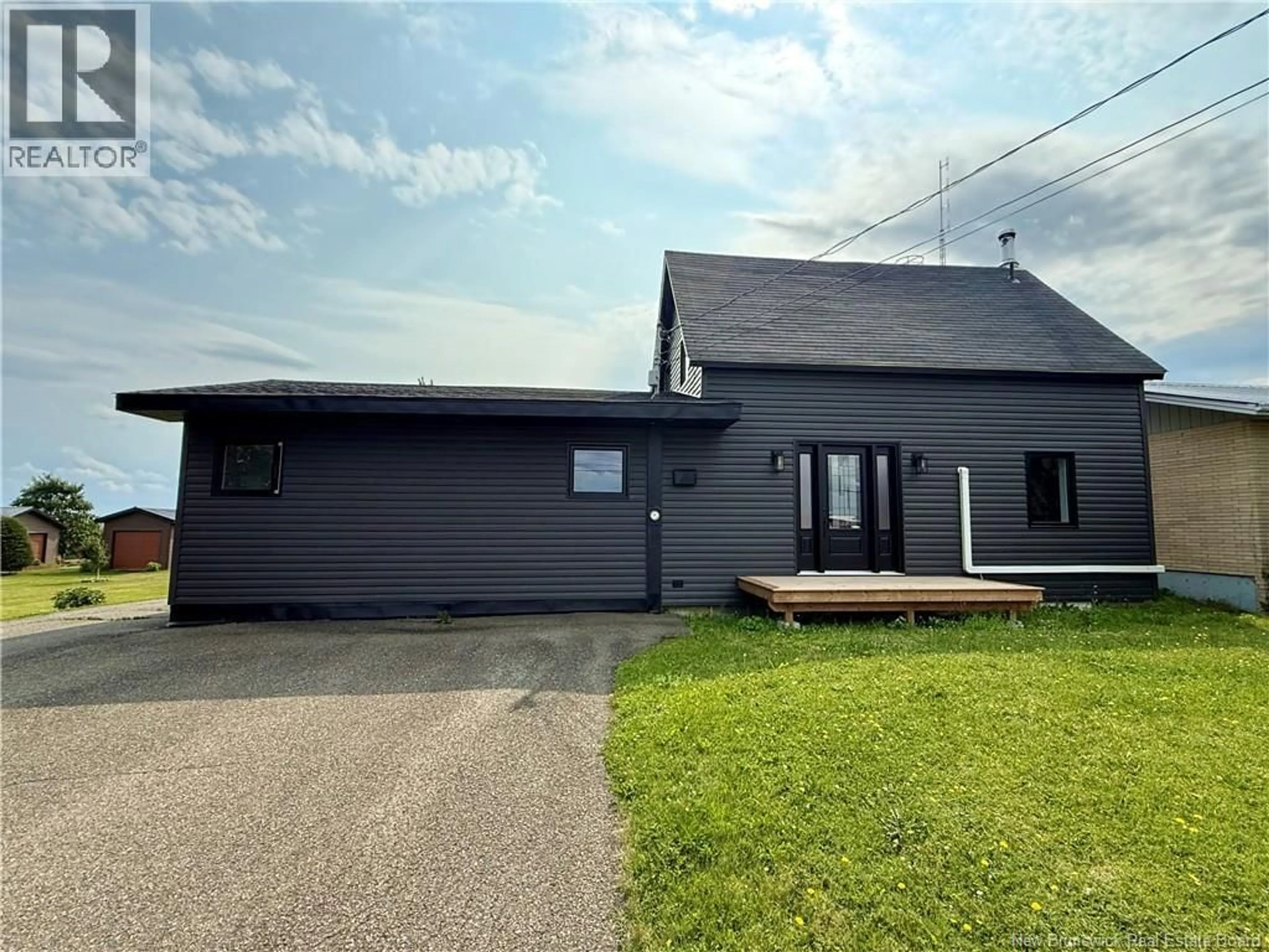 A pic from outside/outdoor area/front of a property/back of a property/a pic from drone, street for 1522 TOBIQUE ROAD, Drummond New Brunswick E3Y2P3