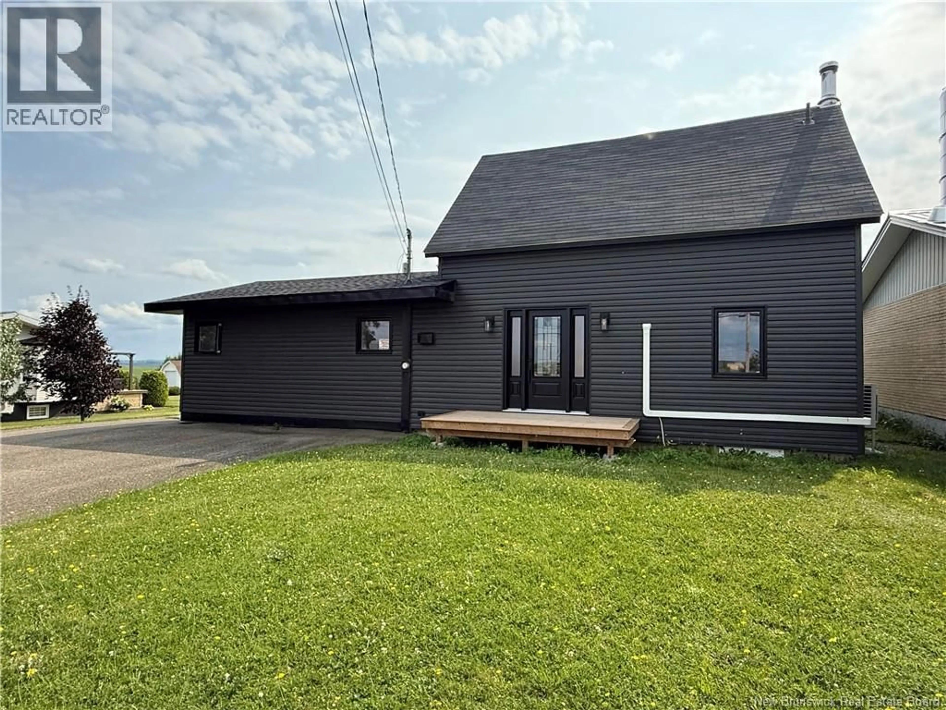 A pic from outside/outdoor area/front of a property/back of a property/a pic from drone, street for 1522 TOBIQUE ROAD, Drummond New Brunswick E3Y2P3