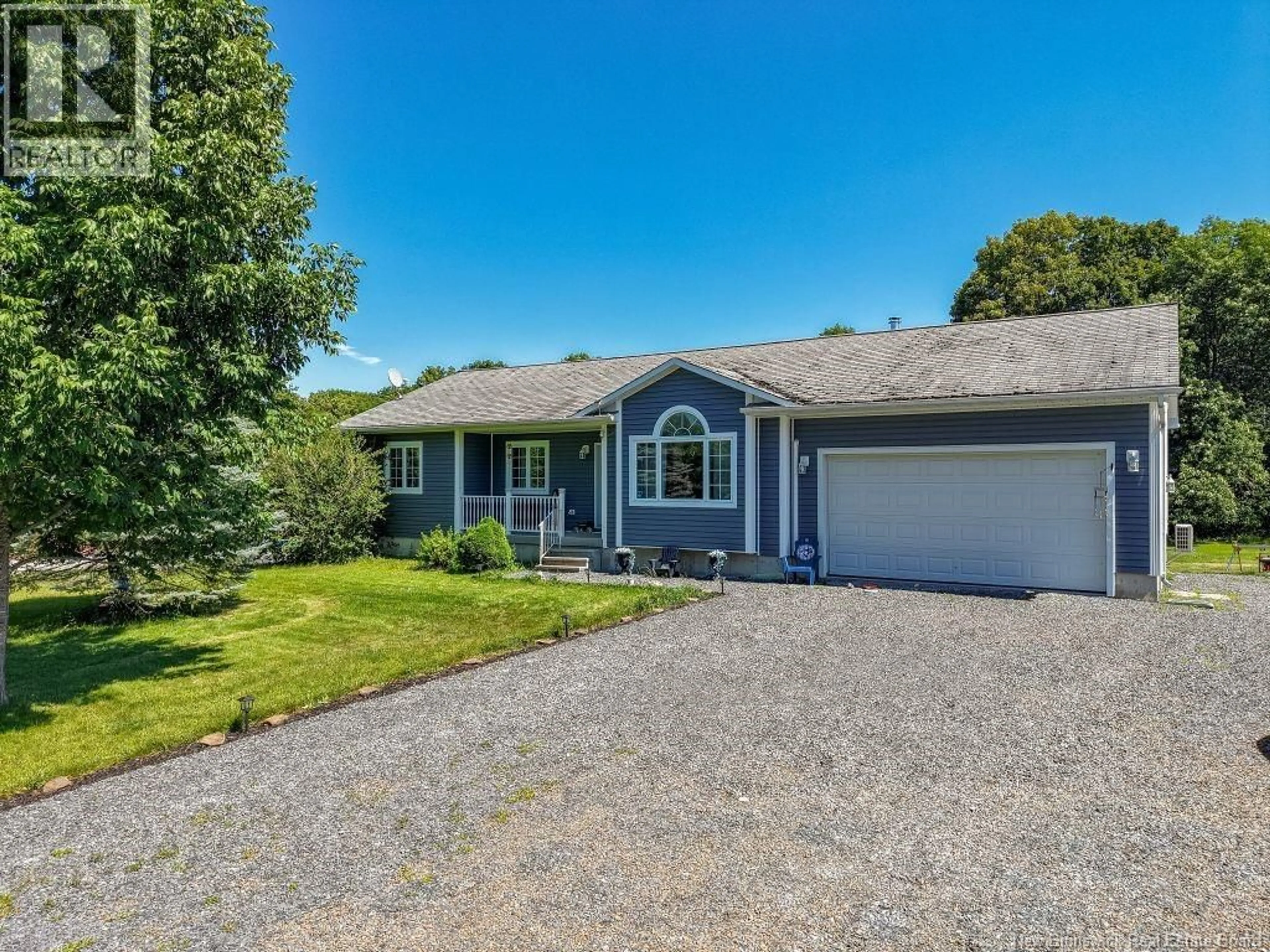 A pic from outside/outdoor area/front of a property/back of a property/a pic from drone, street for 16 RIDGEVIEW DRIVE, Keswick Ridge New Brunswick E6L1K2