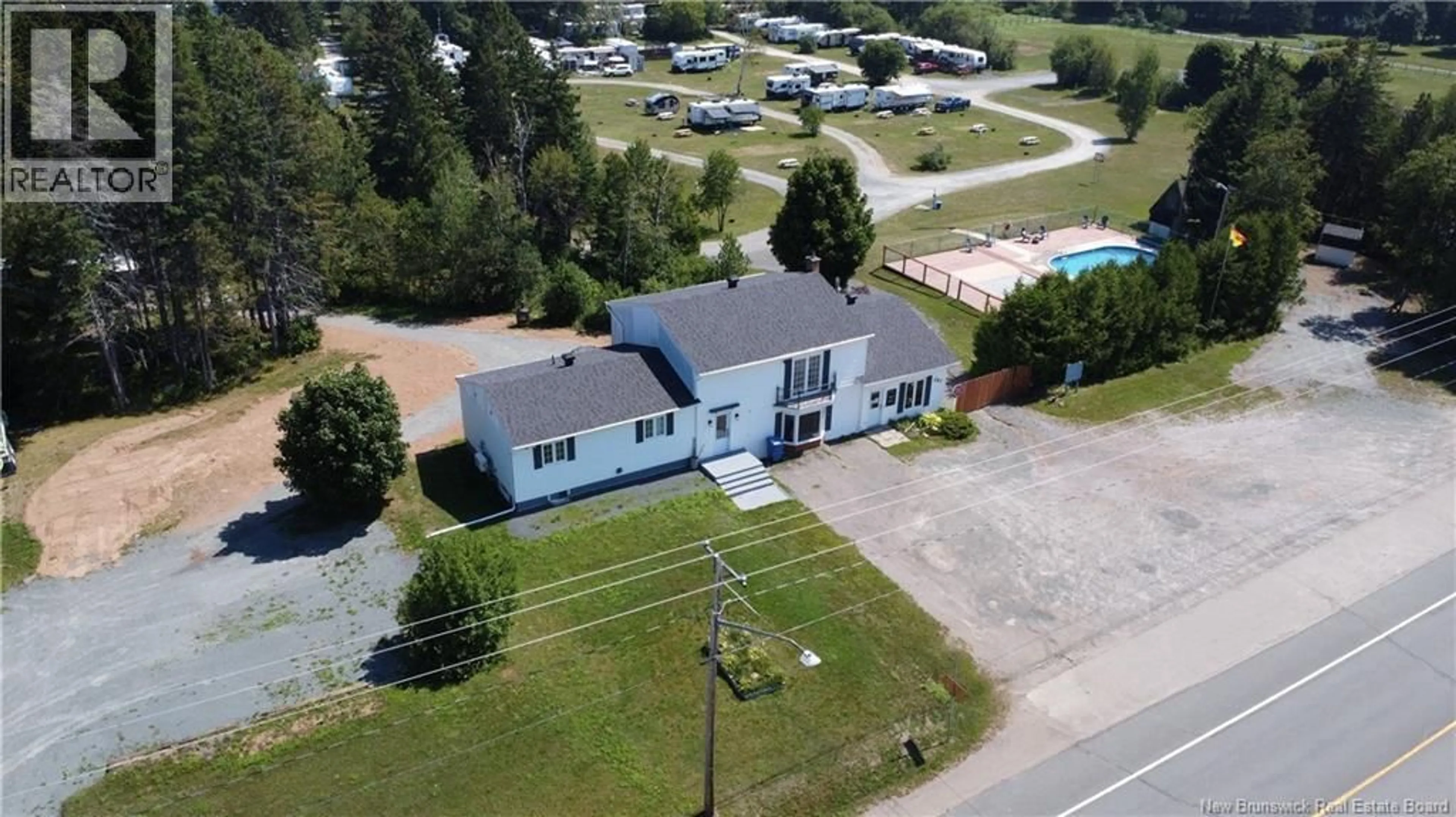 A pic from outside/outdoor area/front of a property/back of a property/a pic from drone, building for 281 ROUTE 134, Petit-Rocher-Nord New Brunswick E8J2E5