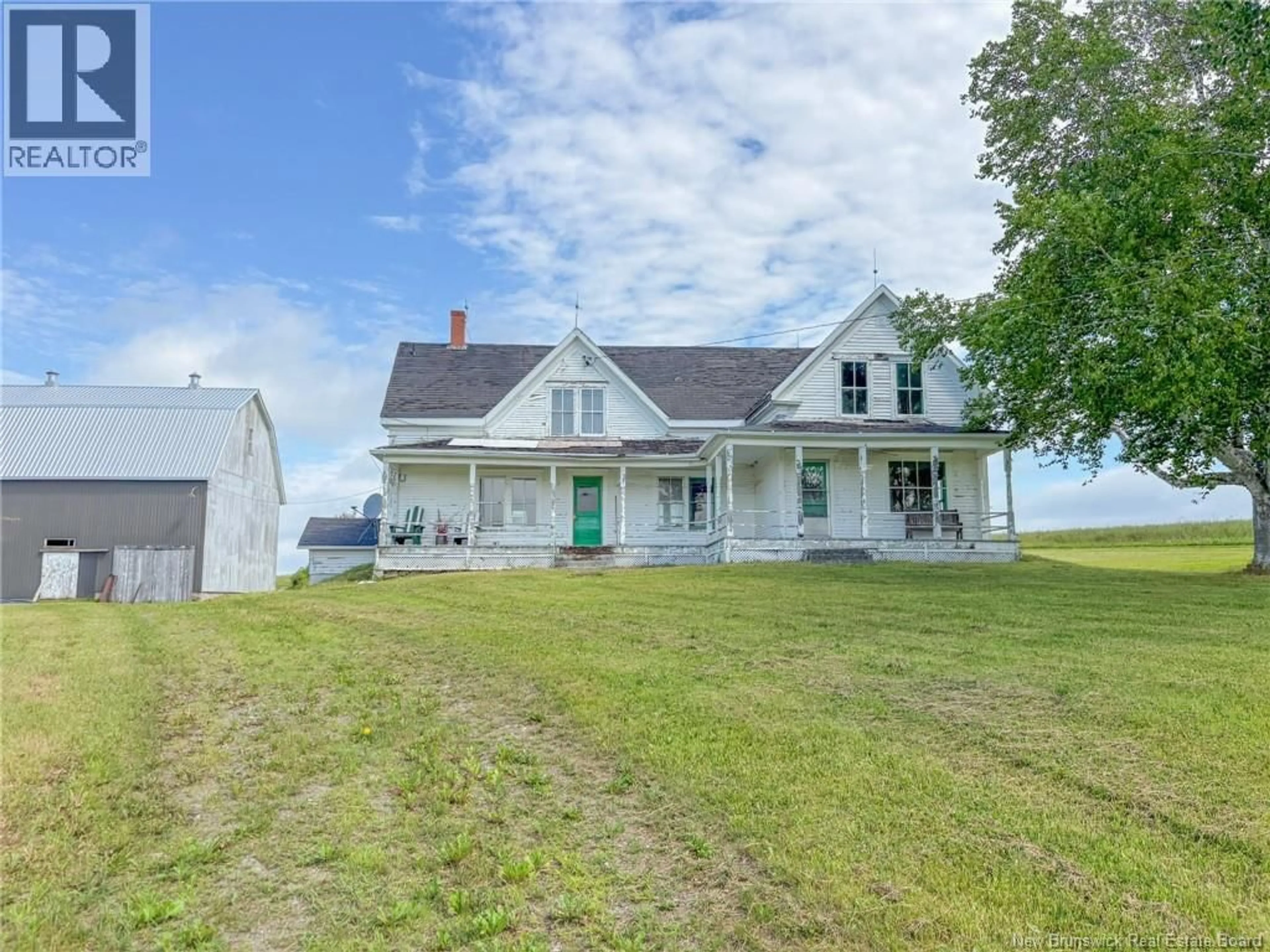 A pic from outside/outdoor area/front of a property/back of a property/a pic from drone, unknown for 322 BROWN ROAD, Four Falls New Brunswick E3Z2E3