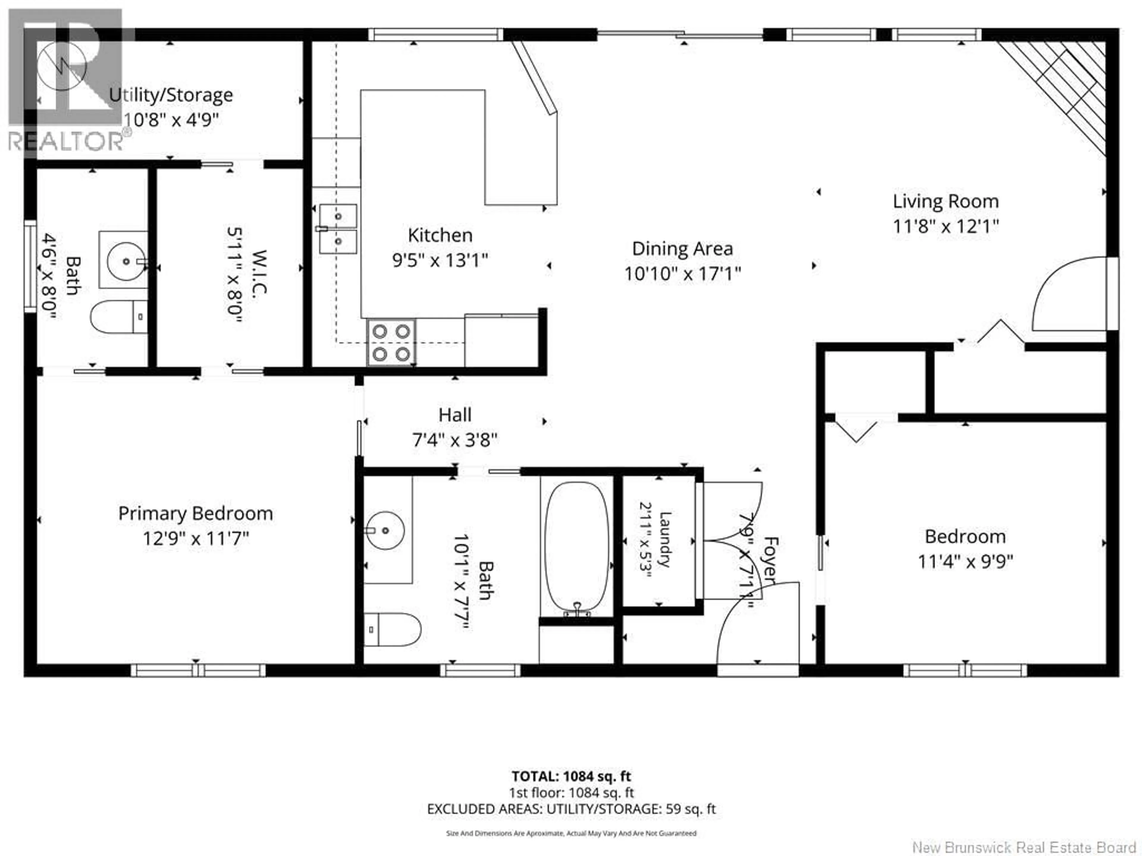 Floor plan for 9783 ROUTE 134, Aldouane New Brunswick E4W5J7