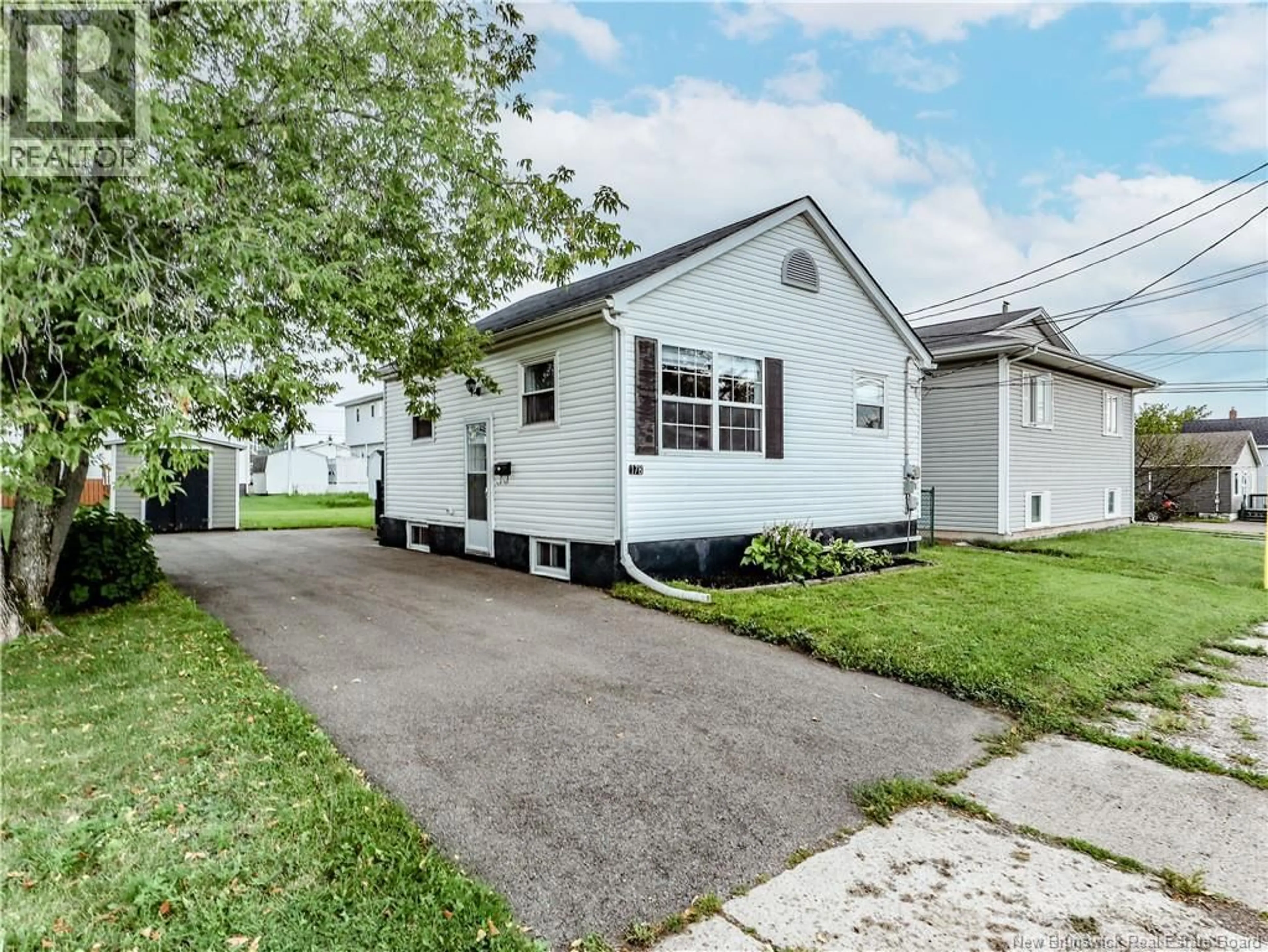 Home with vinyl exterior material, street for 178 CHURCHILL, Moncton New Brunswick E1C7J4