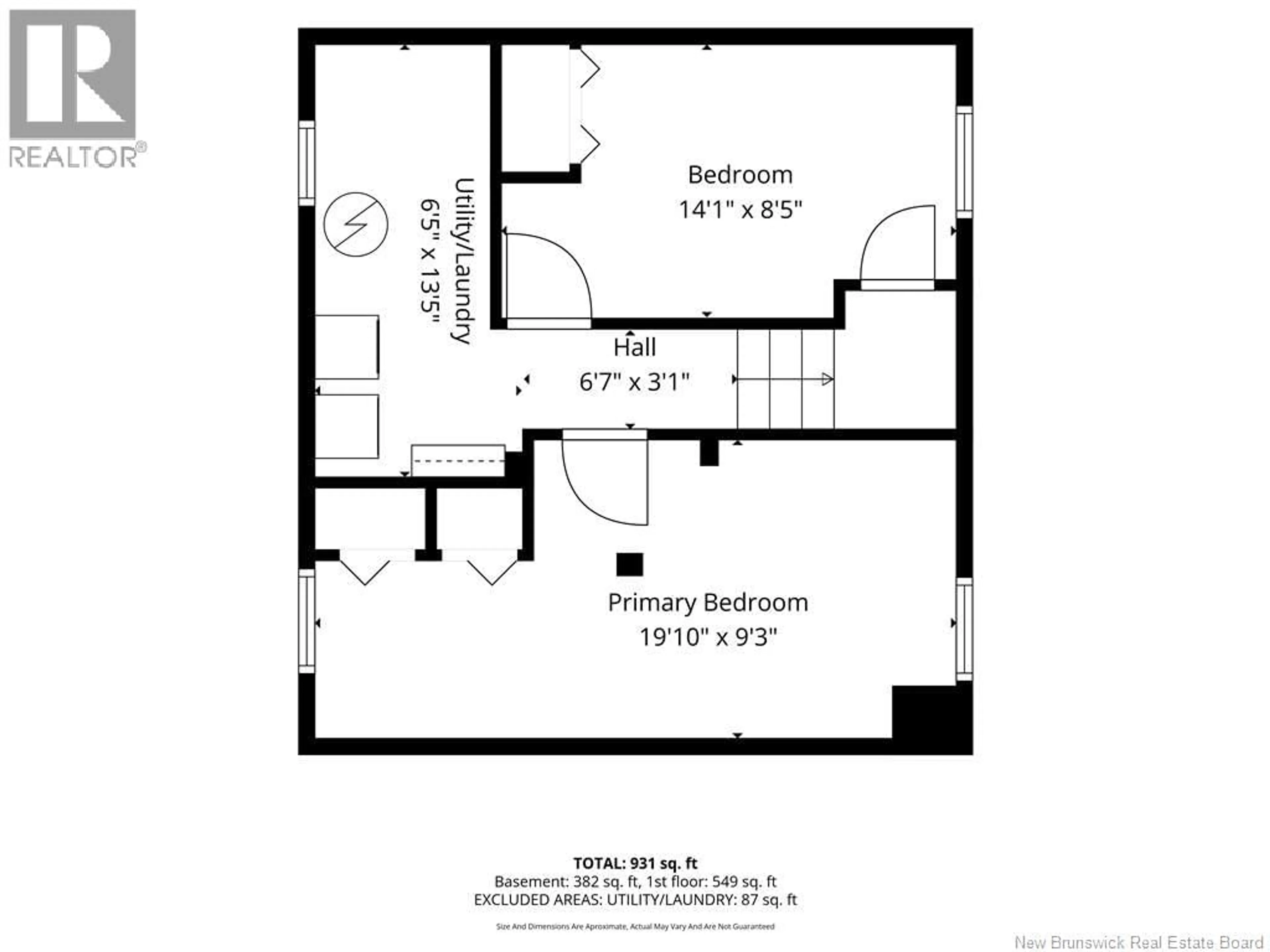 Floor plan for 178 CHURCHILL, Moncton New Brunswick E1C7J4