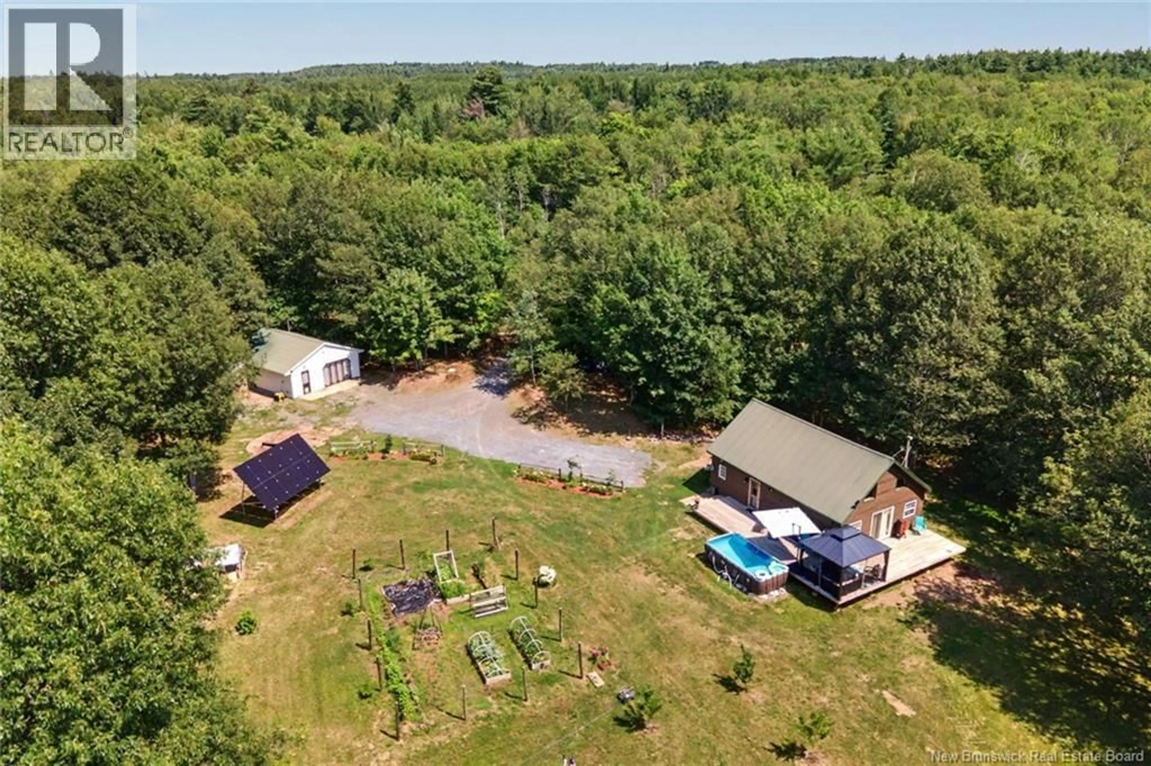 A pic from outside/outdoor area/front of a property/back of a property/a pic from drone, unknown for 1038 BRANCH ROAD, Central Blissville New Brunswick E6L1T5