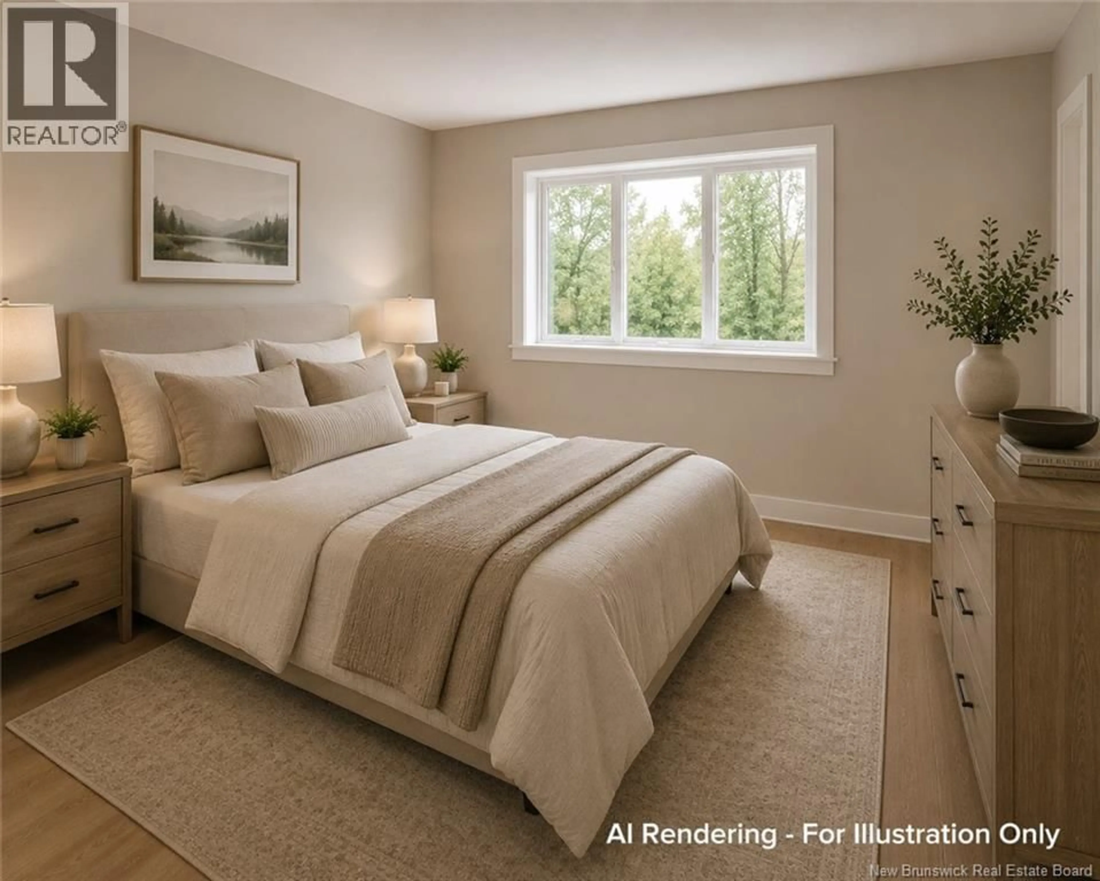 Bedroom with bed, unknown for 17 BURMAN STREET, Sackville New Brunswick E4L0C2