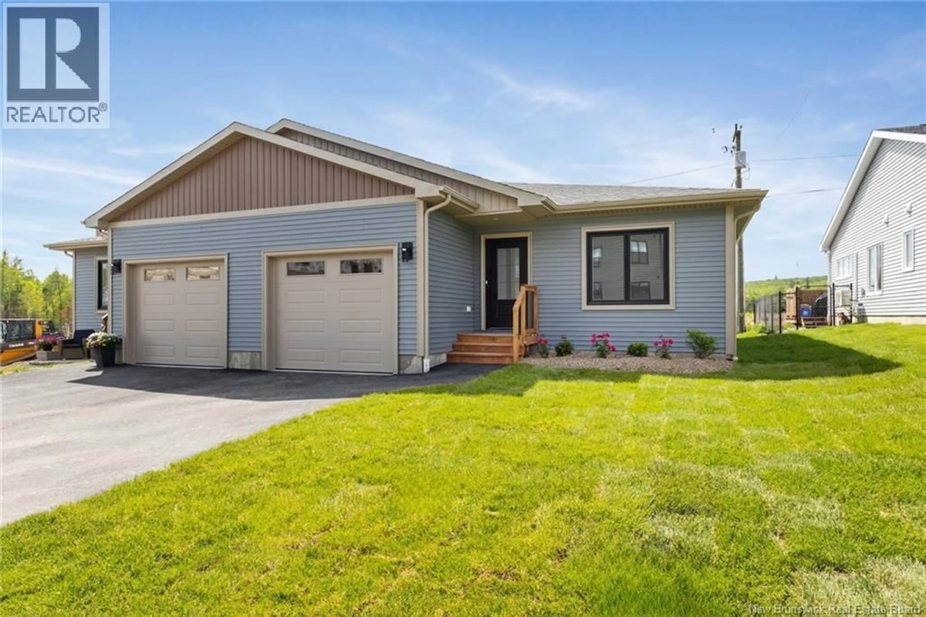 Home with vinyl exterior material, street for 93 ATTENBOROUGH DRIVE, Fredericton New Brunswick E3A9R6