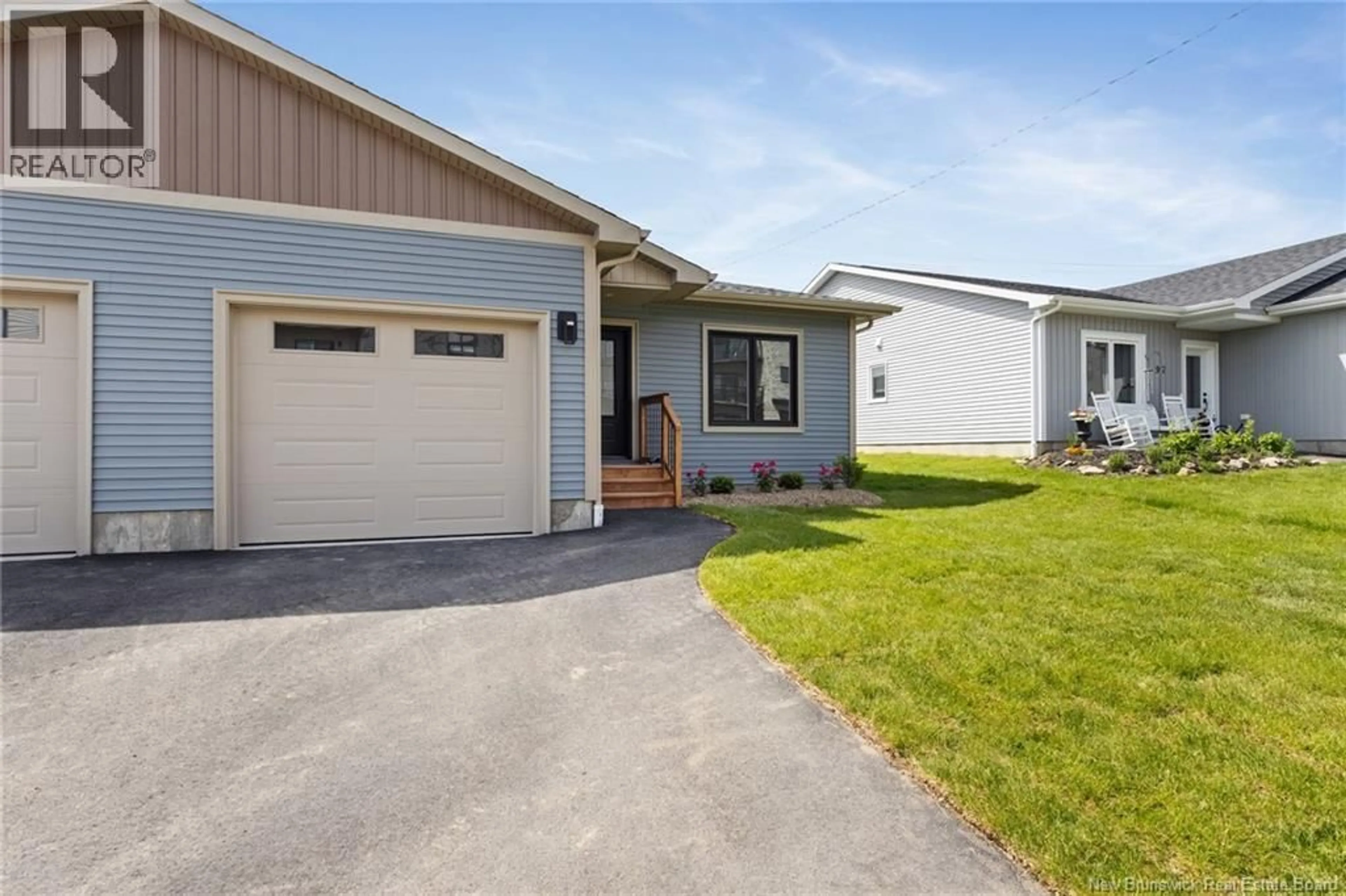 Home with vinyl exterior material, street for 93 ATTENBOROUGH DRIVE, Fredericton New Brunswick E3A9R6