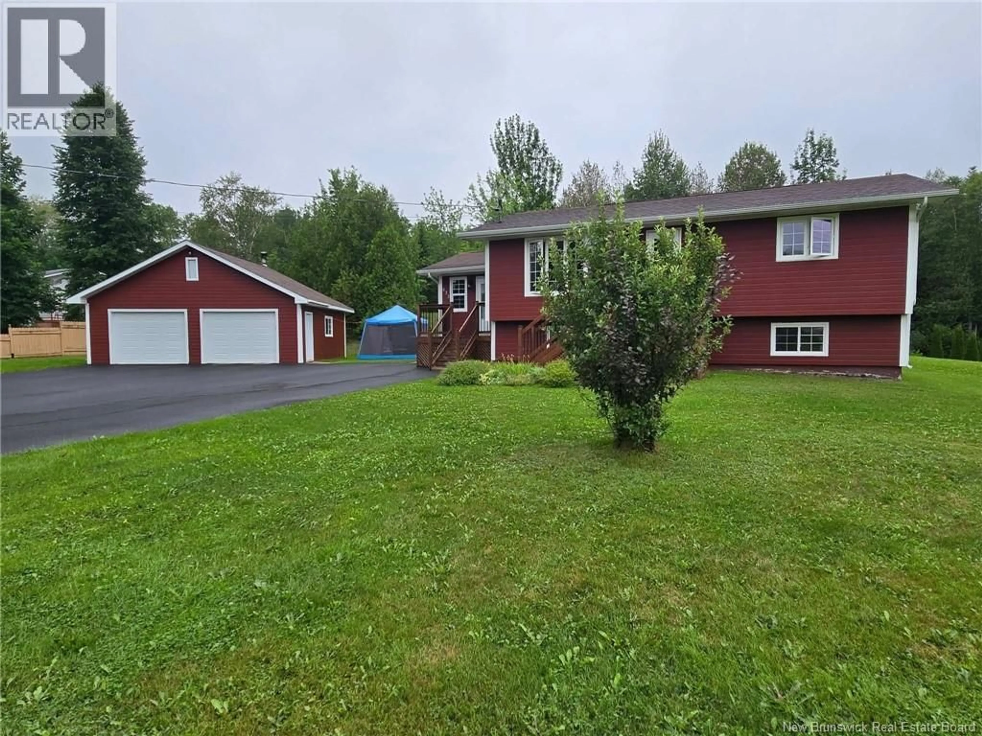 A pic from outside/outdoor area/front of a property/back of a property/a pic from drone, unknown for 833 ROUTE 315, Dunlop New Brunswick E8K2E5