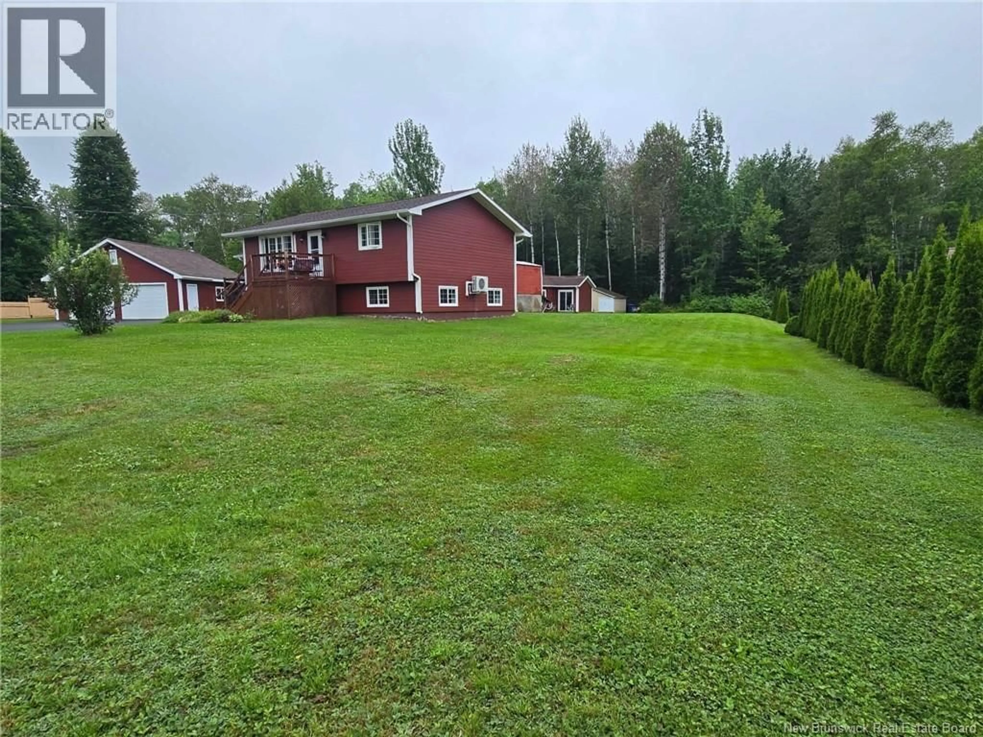 A pic from outside/outdoor area/front of a property/back of a property/a pic from drone, unknown for 833 ROUTE 315, Dunlop New Brunswick E8K2E5