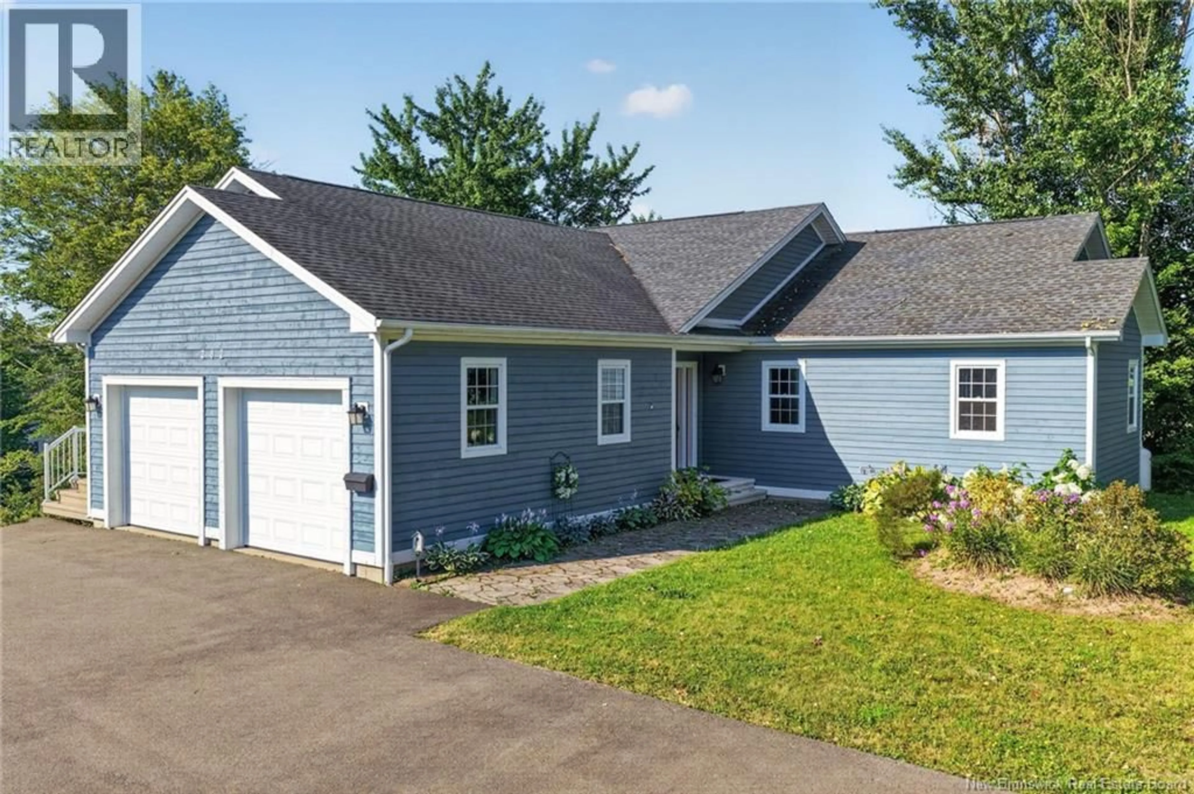 Home with vinyl exterior material, street for 282 BOND DRIVE, Moncton New Brunswick E1E4S4