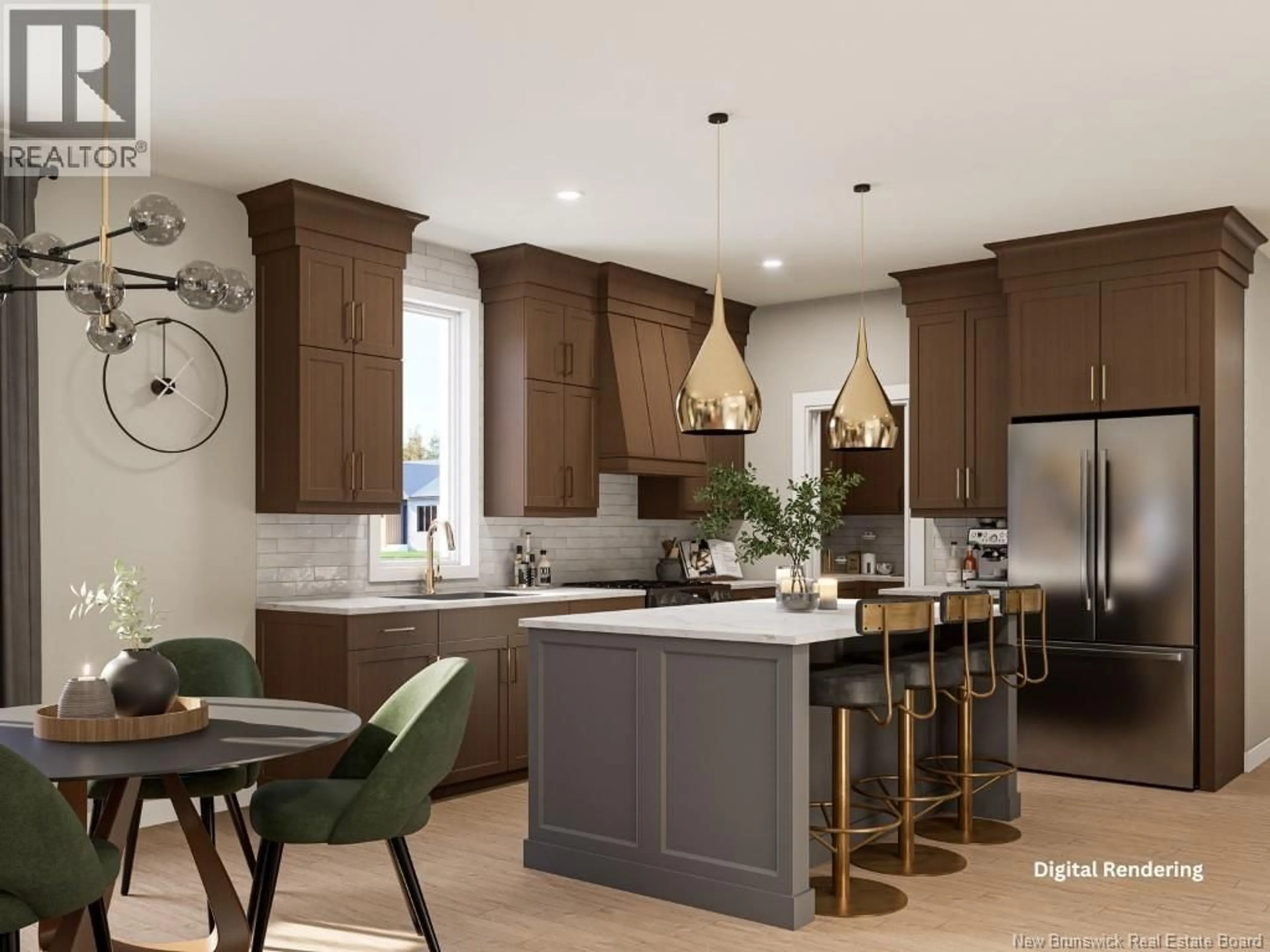 Open concept kitchen, unknown for 23 VIOLA LÉGER, Dieppe New Brunswick E1A0L8